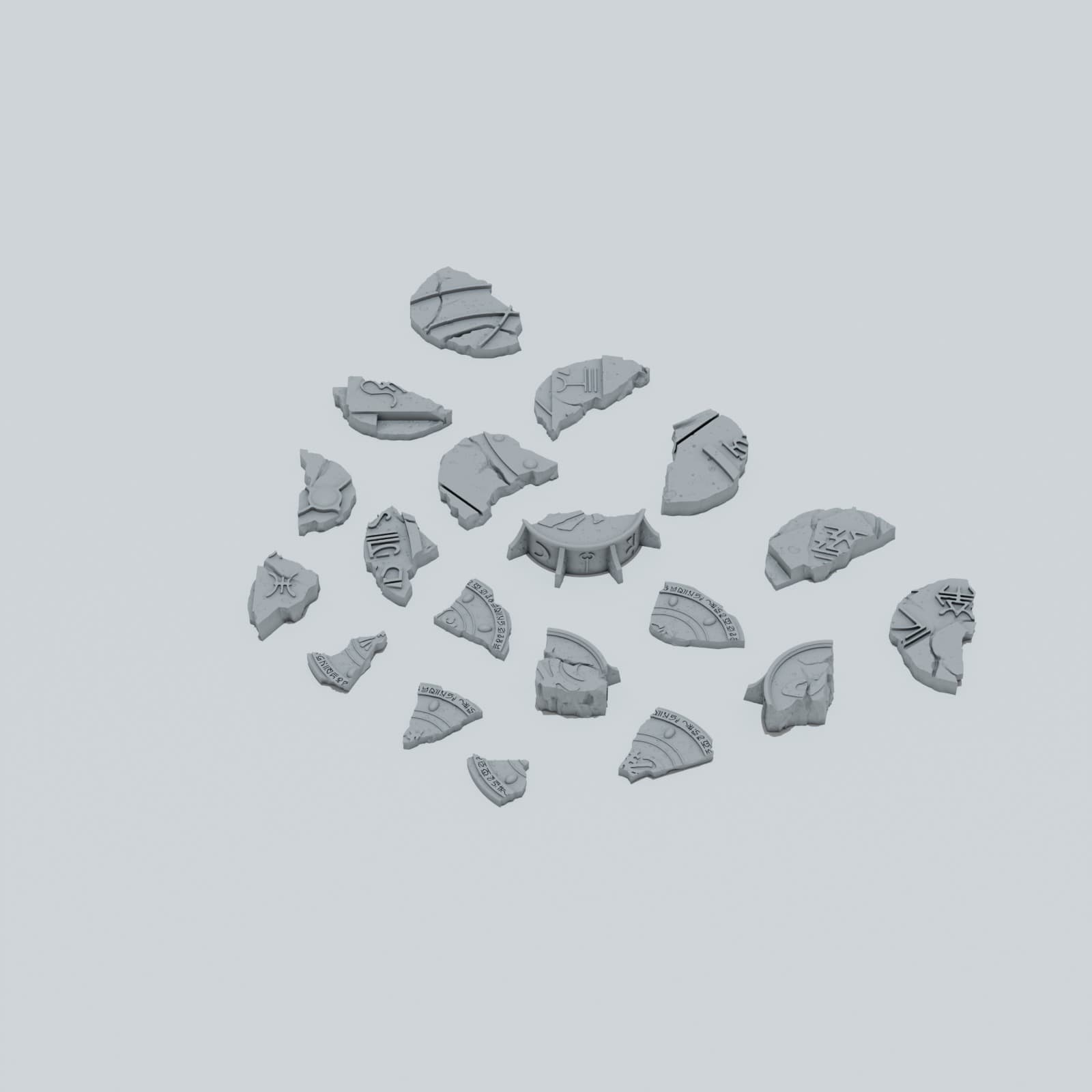 Ancient Halls Basing Bits - Unpainted Resin thumbnail