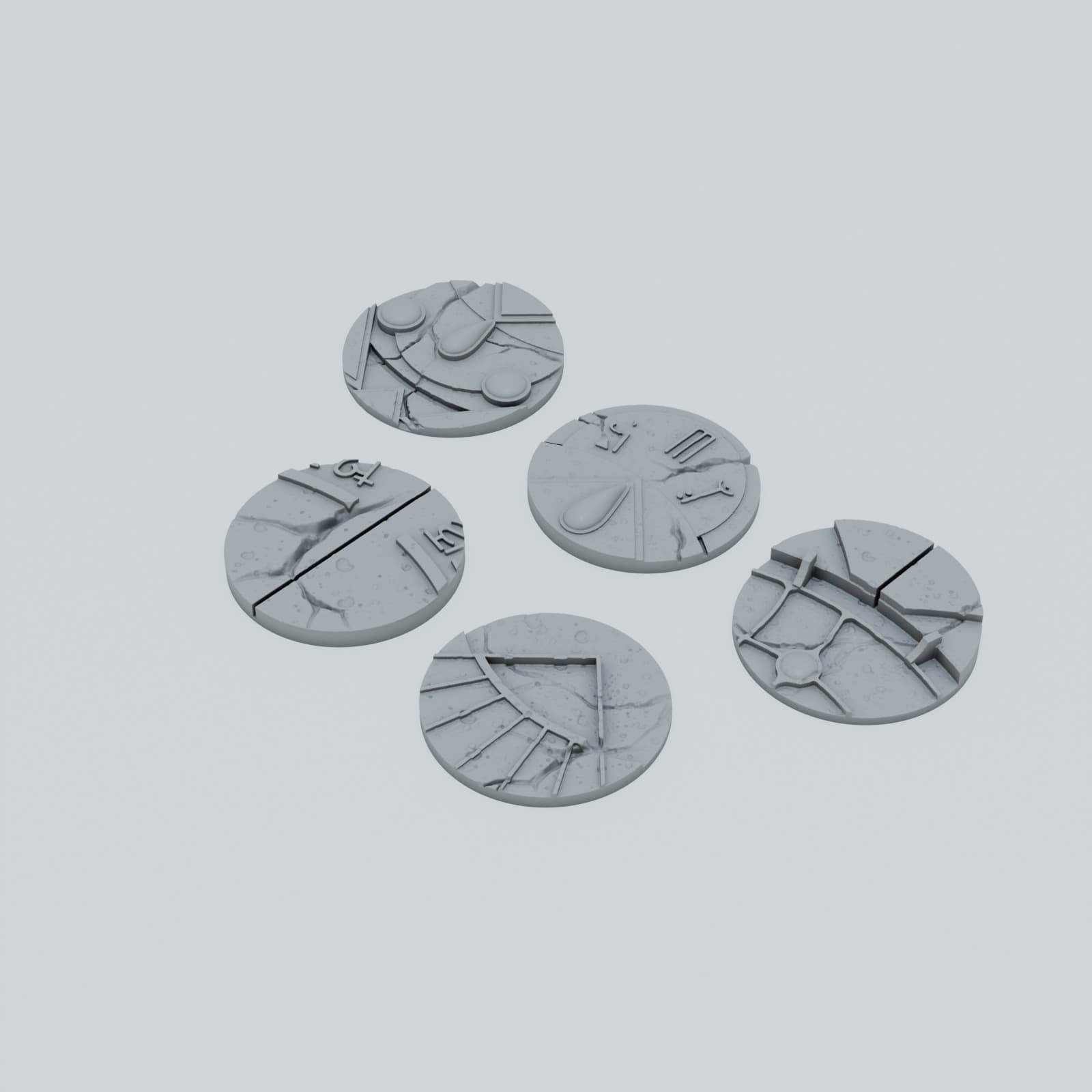 Ancient Halls Toppers - Unpainted Resin thumbnail