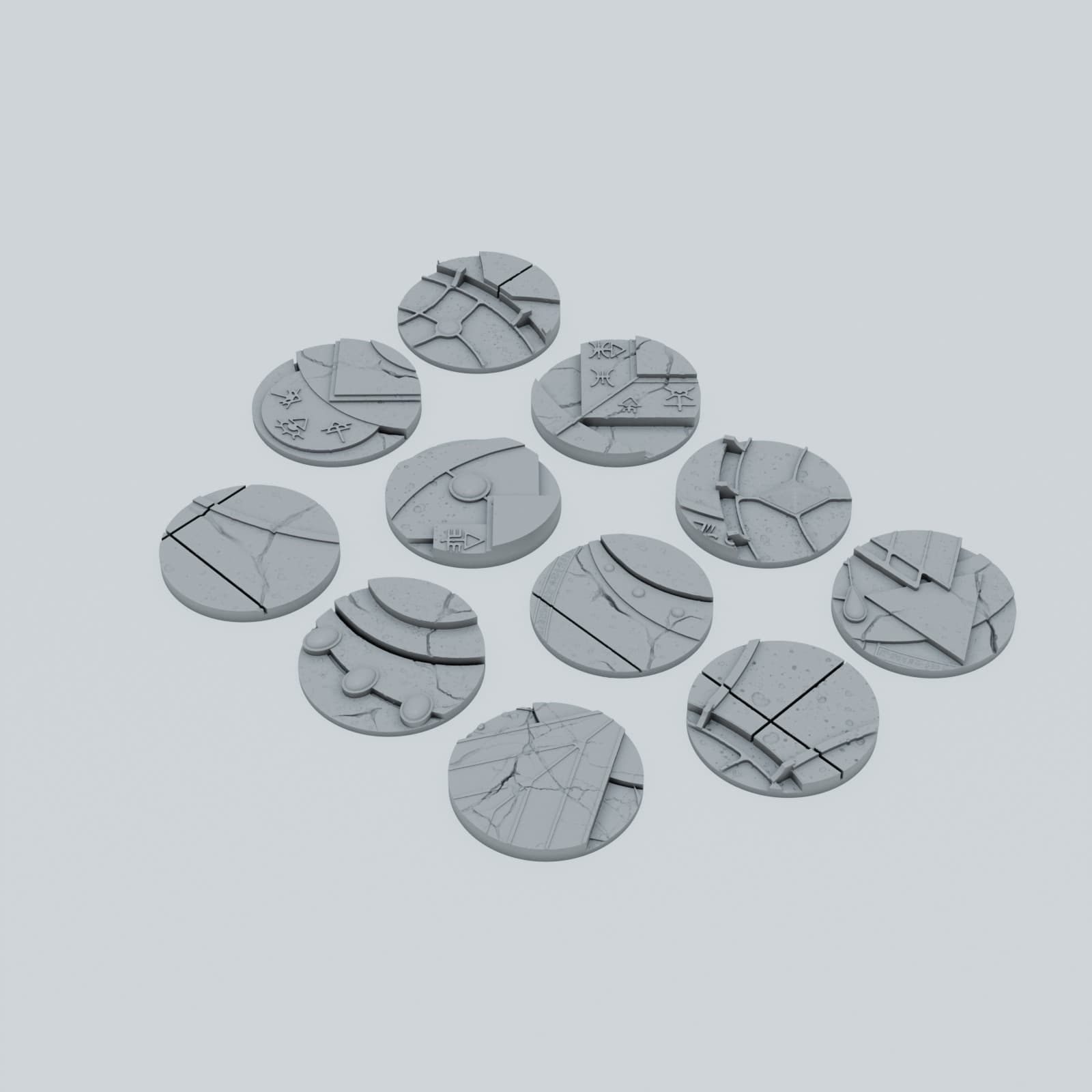 Ancient Halls Toppers - Unpainted Resin thumbnail