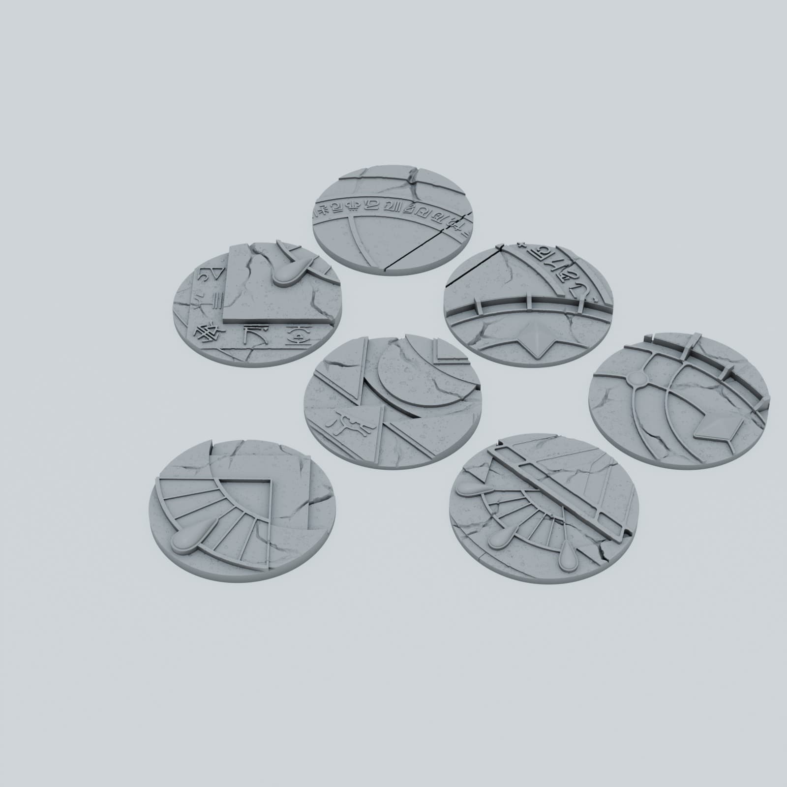 Ancient Halls Toppers - Unpainted Resin thumbnail