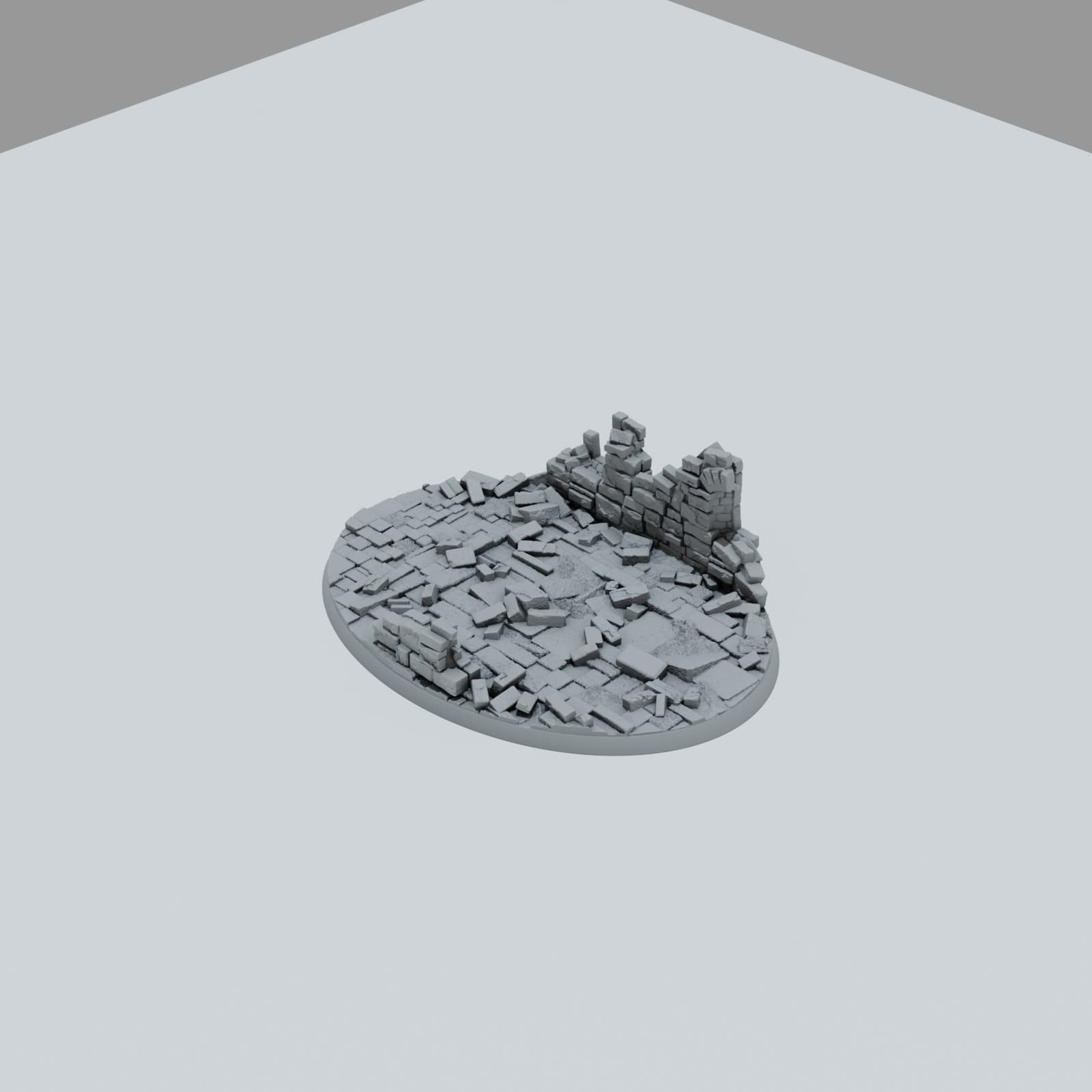 Castle Ruins Toppers - Unpainted Resin thumbnail