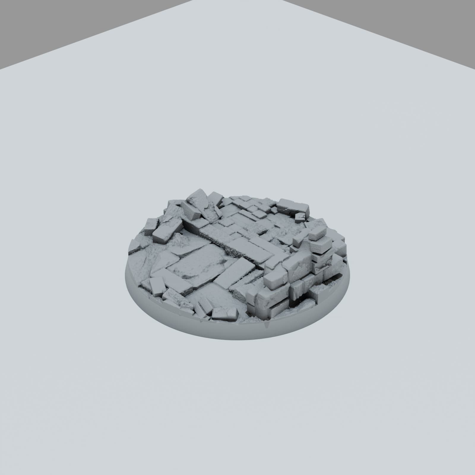 Castle Ruins Toppers - Unpainted Resin thumbnail