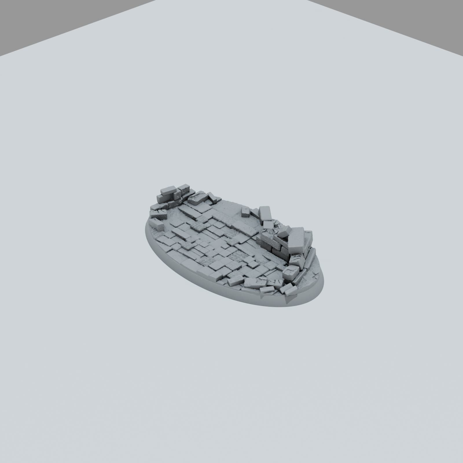 Castle Ruins Toppers - Unpainted Resin thumbnail