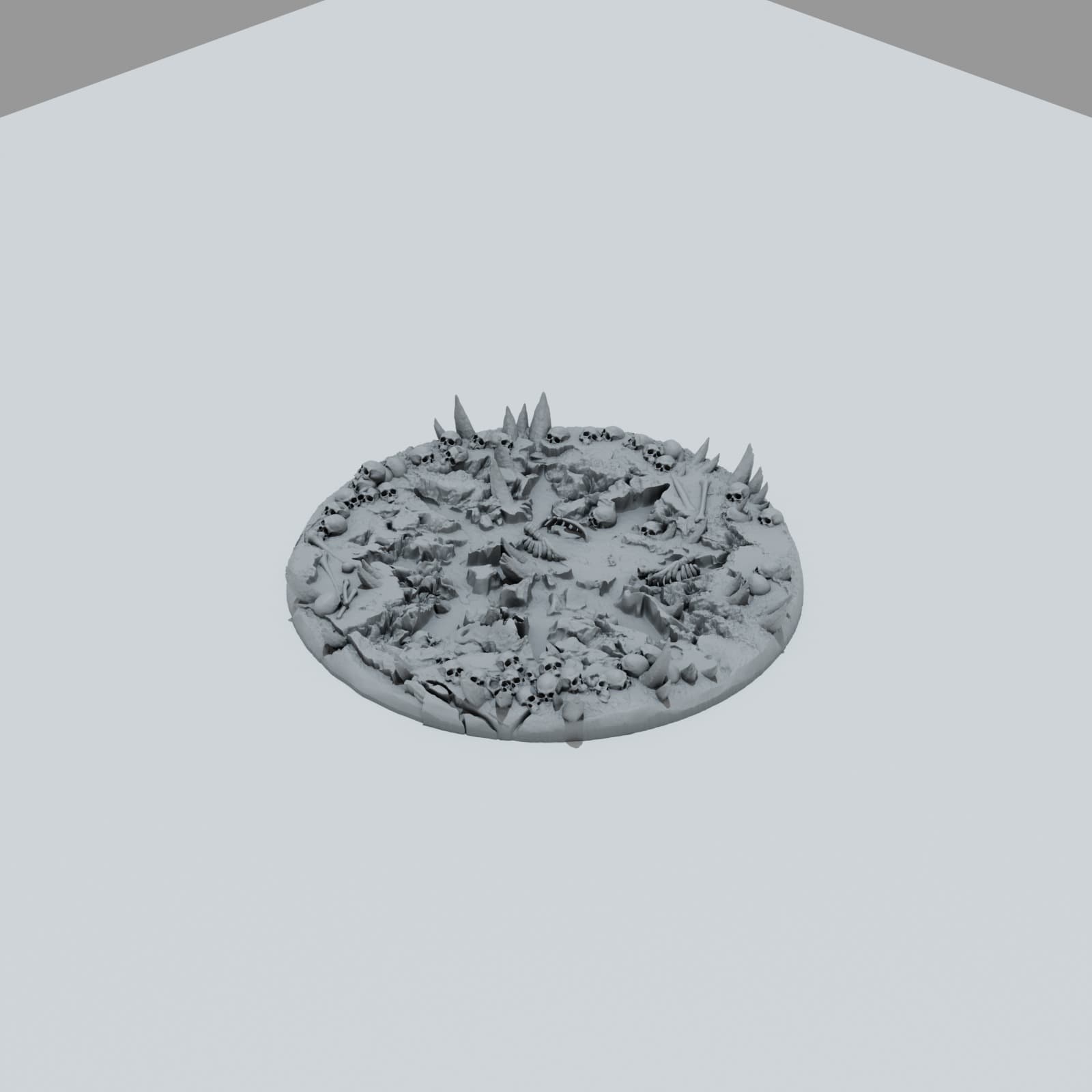 Chaos Skulls Toppers - Unpainted Resin thumbnail