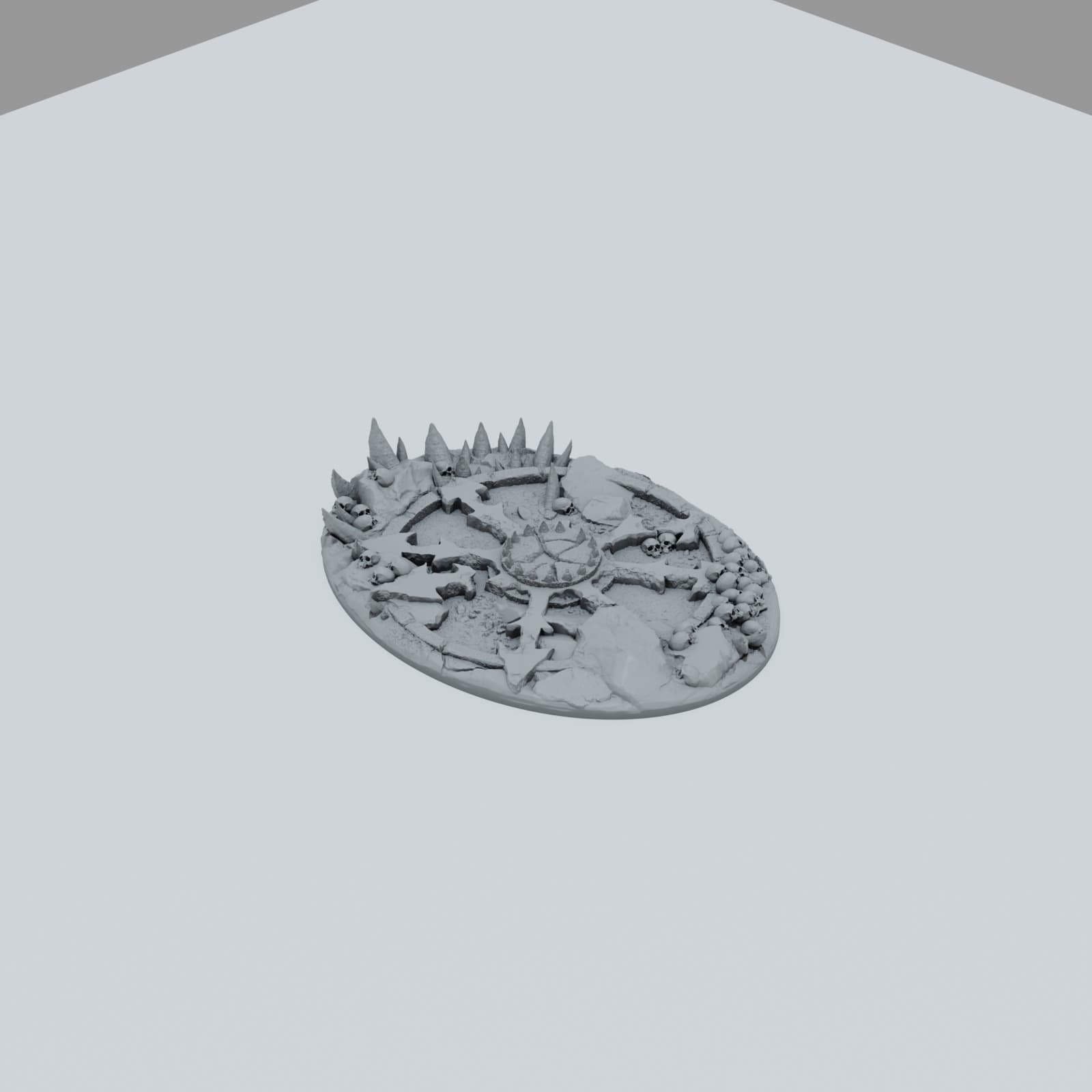 Chaos Skulls Toppers - Unpainted Resin thumbnail