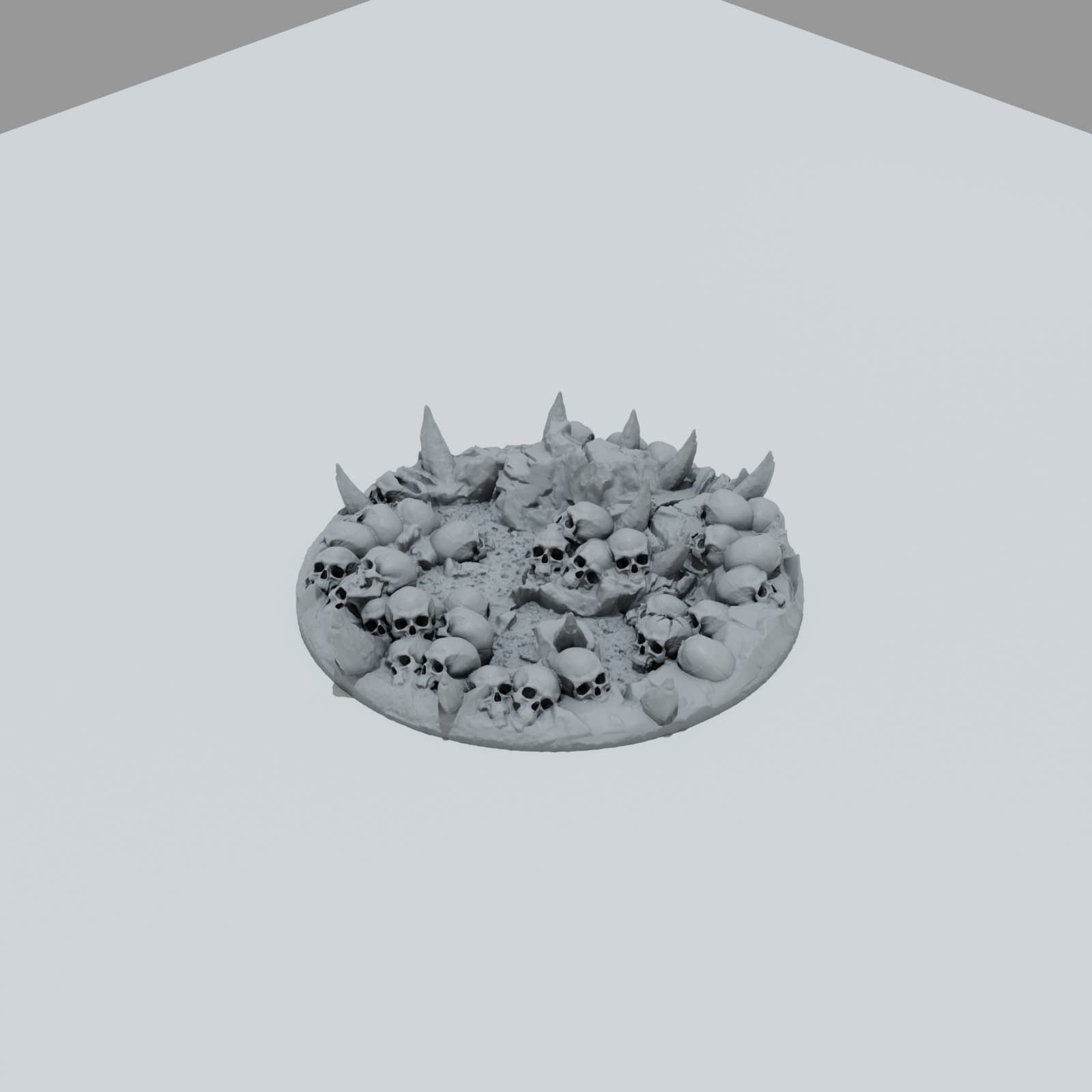 Chaos Skulls Toppers - Unpainted Resin thumbnail