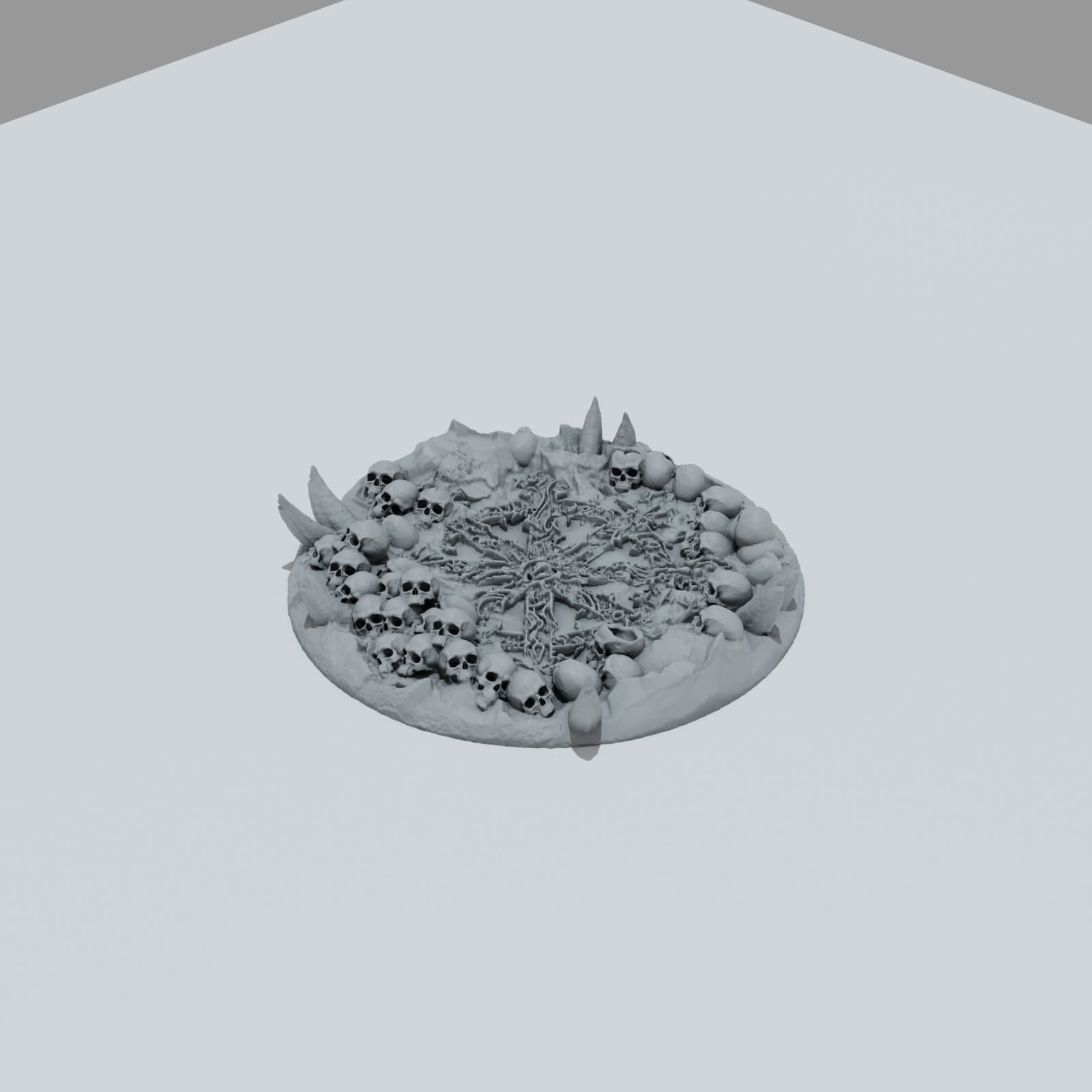 Chaos Skulls Toppers - Unpainted Resin thumbnail