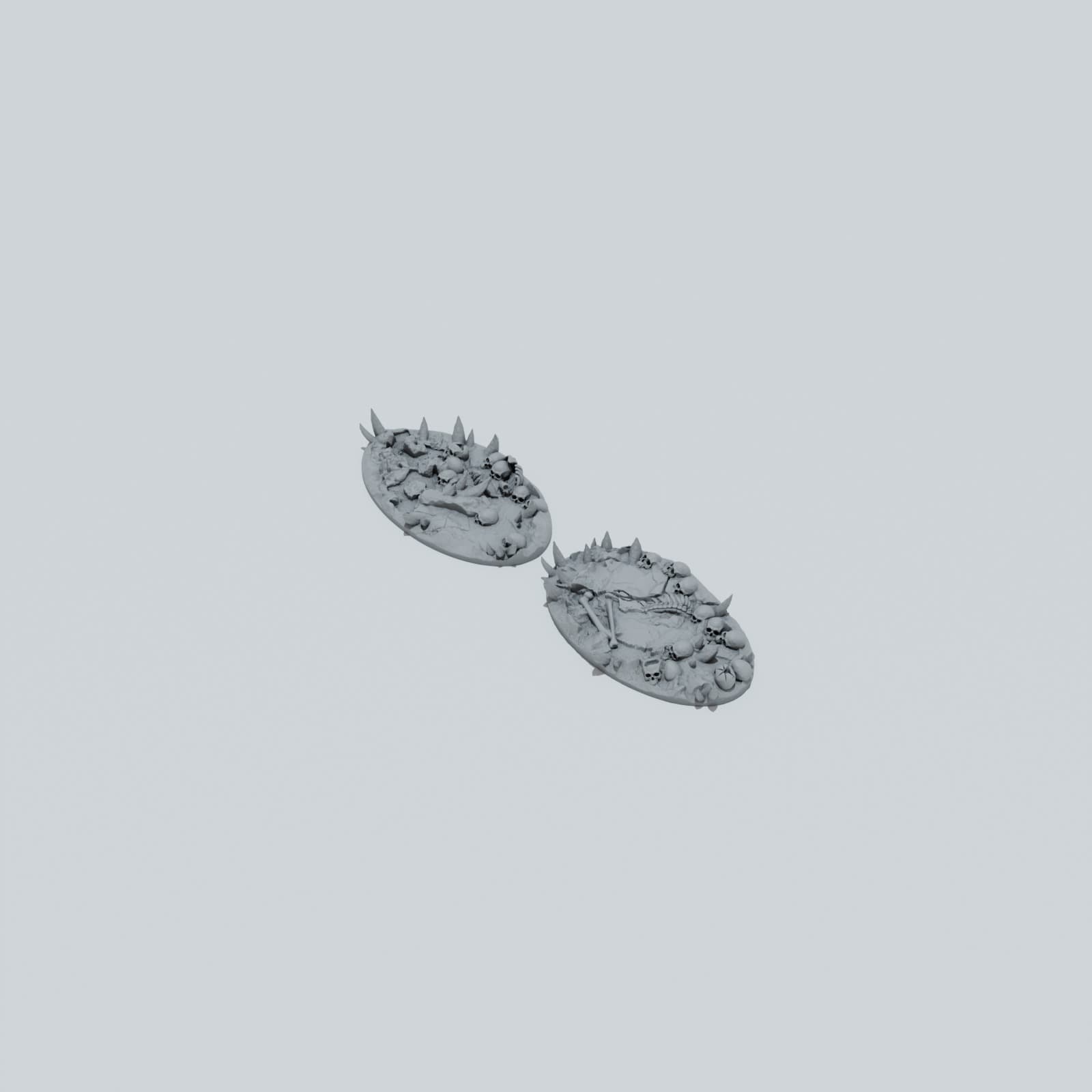 Chaos Skulls Toppers - Unpainted Resin thumbnail