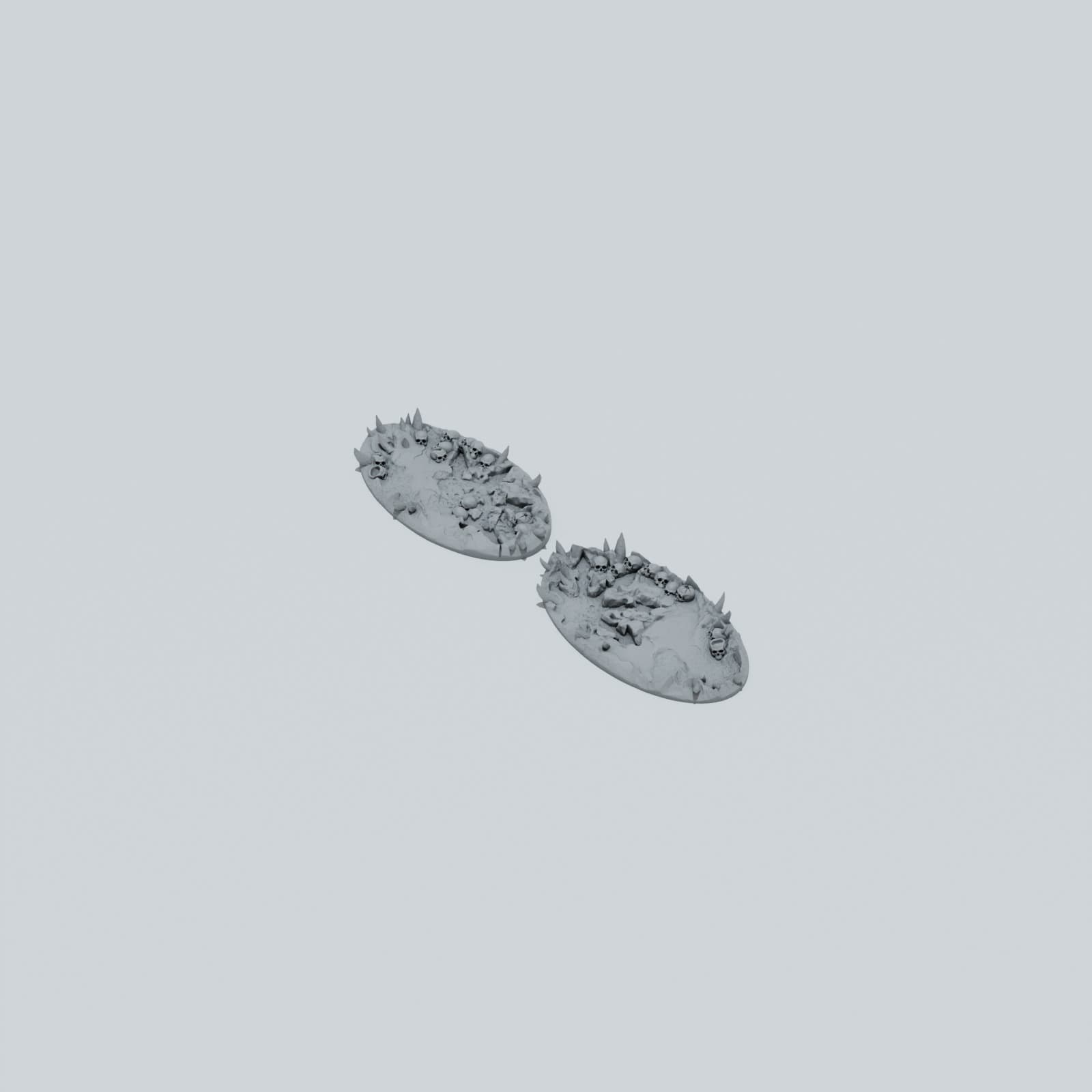 Chaos Skulls Toppers - Unpainted Resin thumbnail