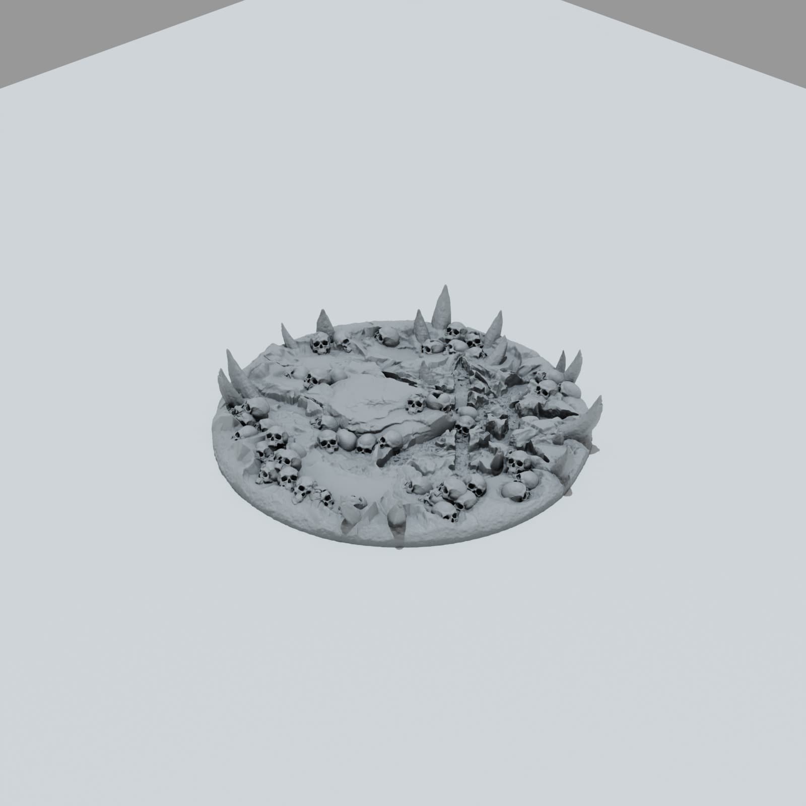 Chaos Skulls Toppers - Unpainted Resin thumbnail