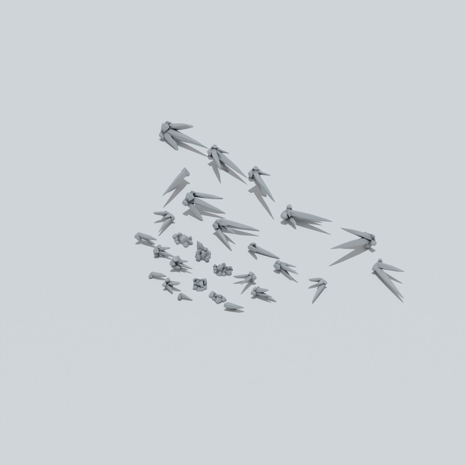 Cristales Basing Bits - Unpainted Resin thumbnail