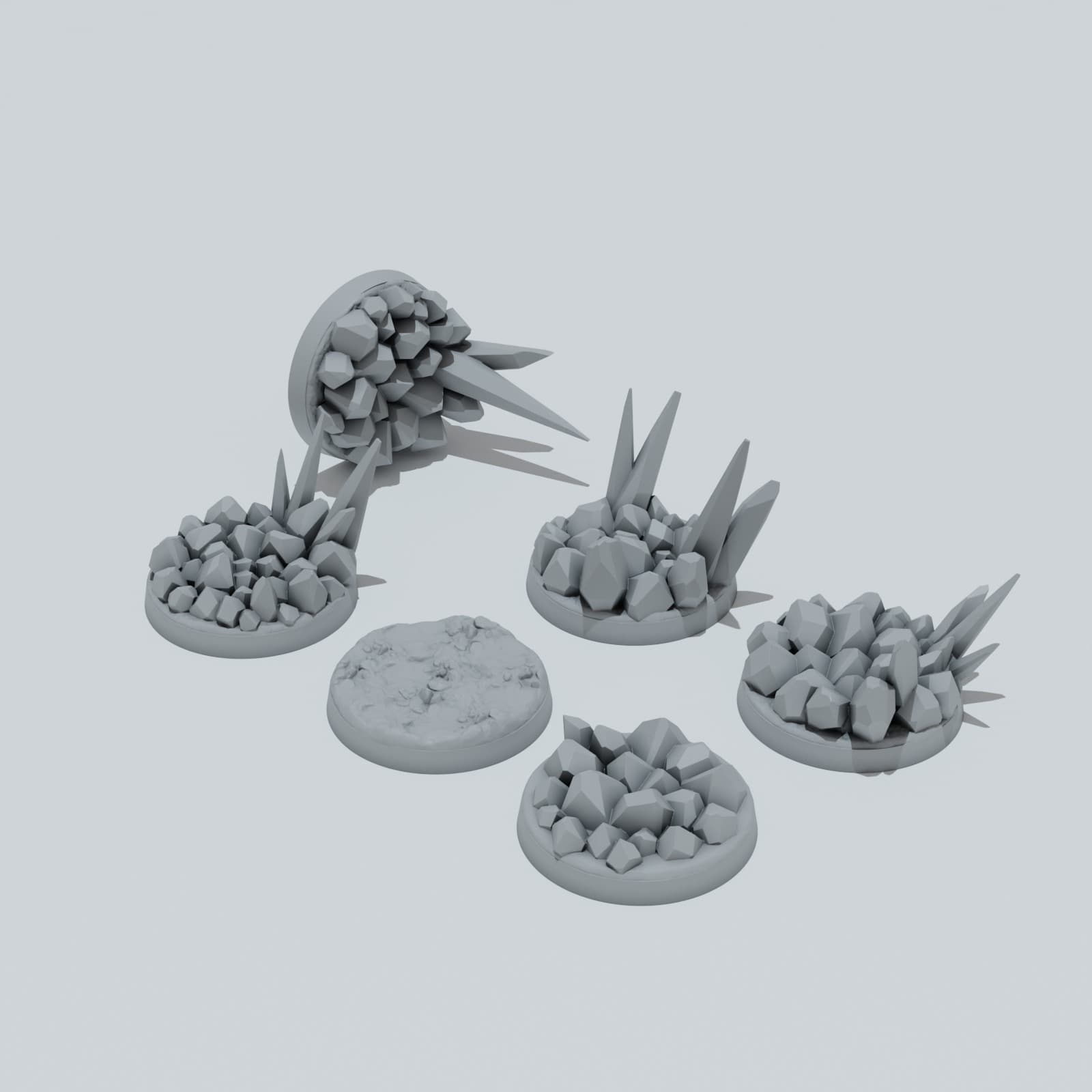 Cristales Texture Bases - Unpainted Resin thumbnail