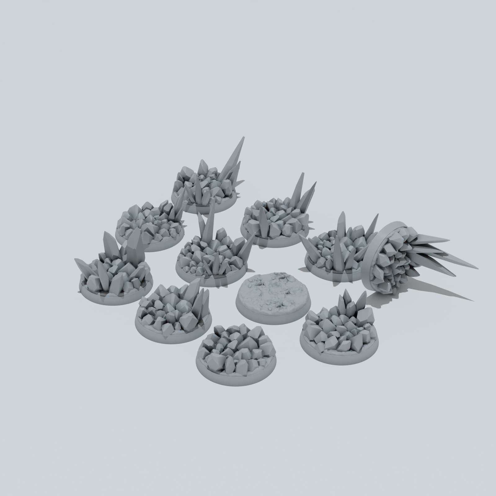 Cristales Texture Bases - Unpainted Resin thumbnail