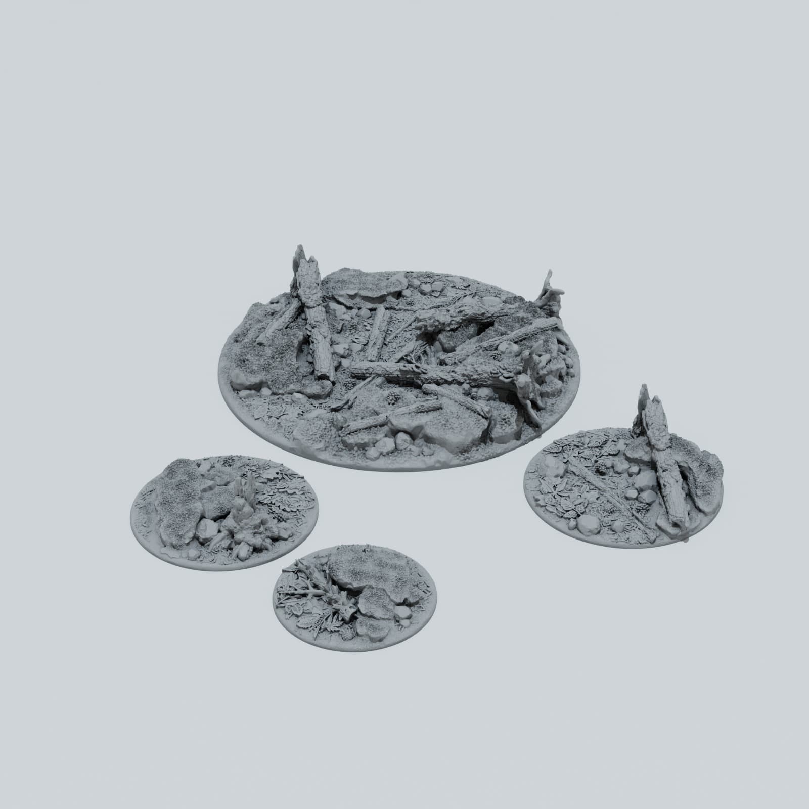 Deep Forest Add-Ons - Unpainted Resin thumbnail