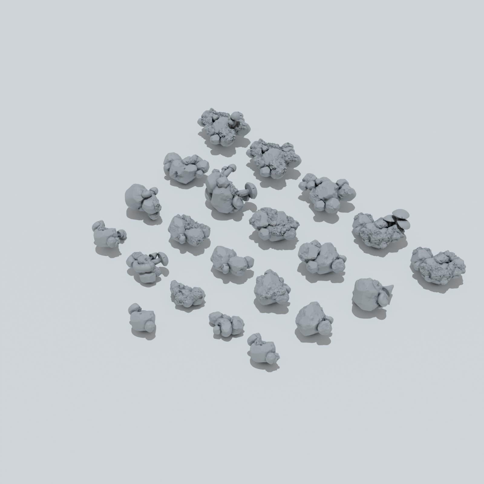 Deep Forest Forest Stones - Unpainted Resin thumbnail