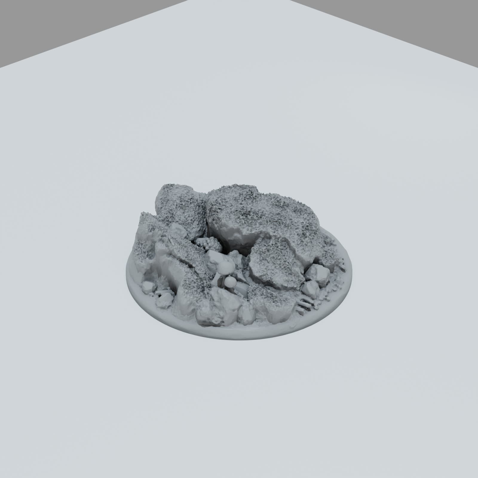 Deep Forest Hero Bases - Unpainted Resin thumbnail