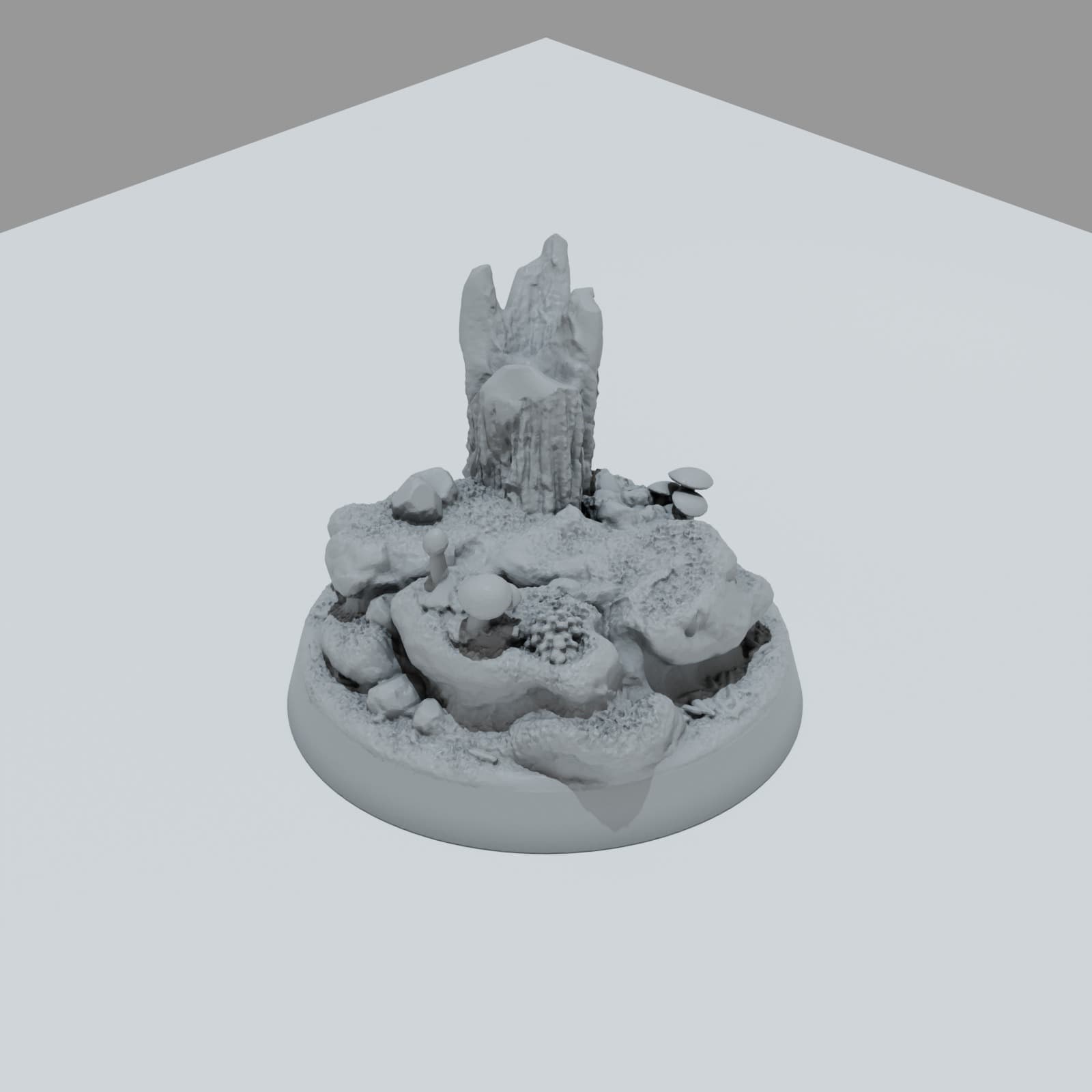 Deep Forest Hero Bases - Unpainted Resin thumbnail