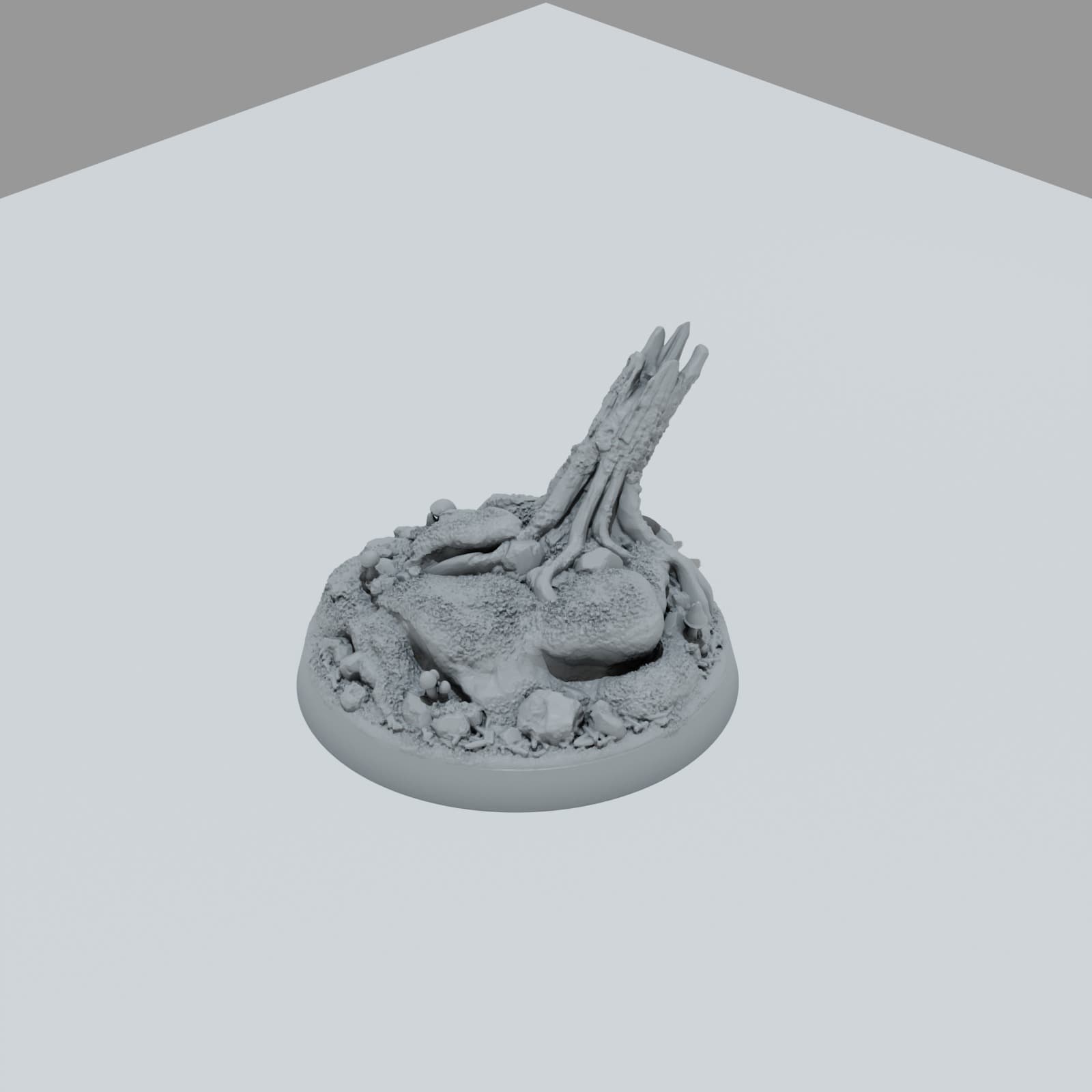 Deep Forest Hero Bases - Unpainted Resin thumbnail