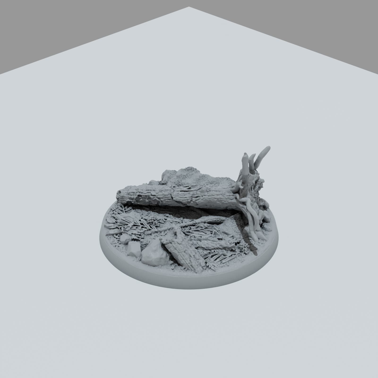Deep Forest Texture Bases - Unpainted Resin thumbnail