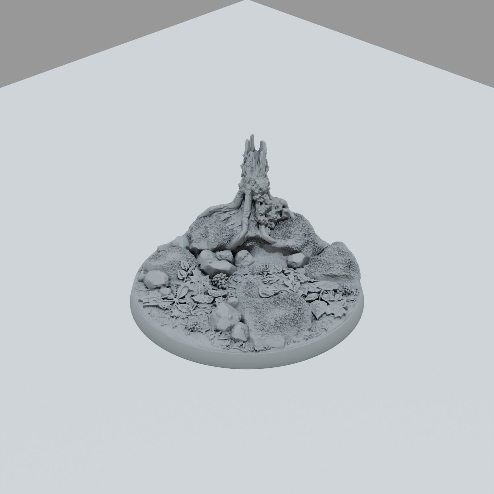 Deep Forest Texture Bases - Unpainted Resin thumbnail