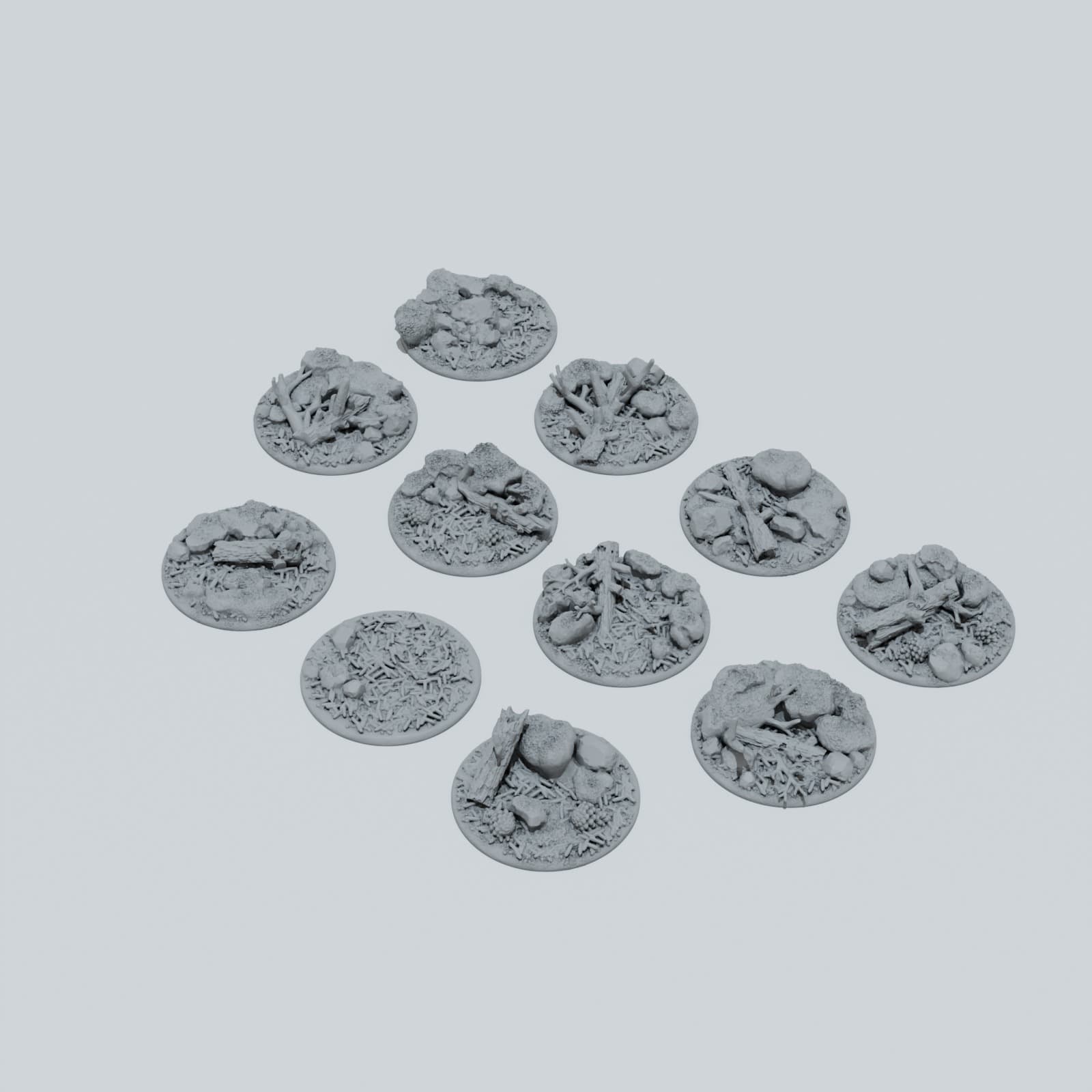 Deep Forest Toppers - Unpainted Resin thumbnail