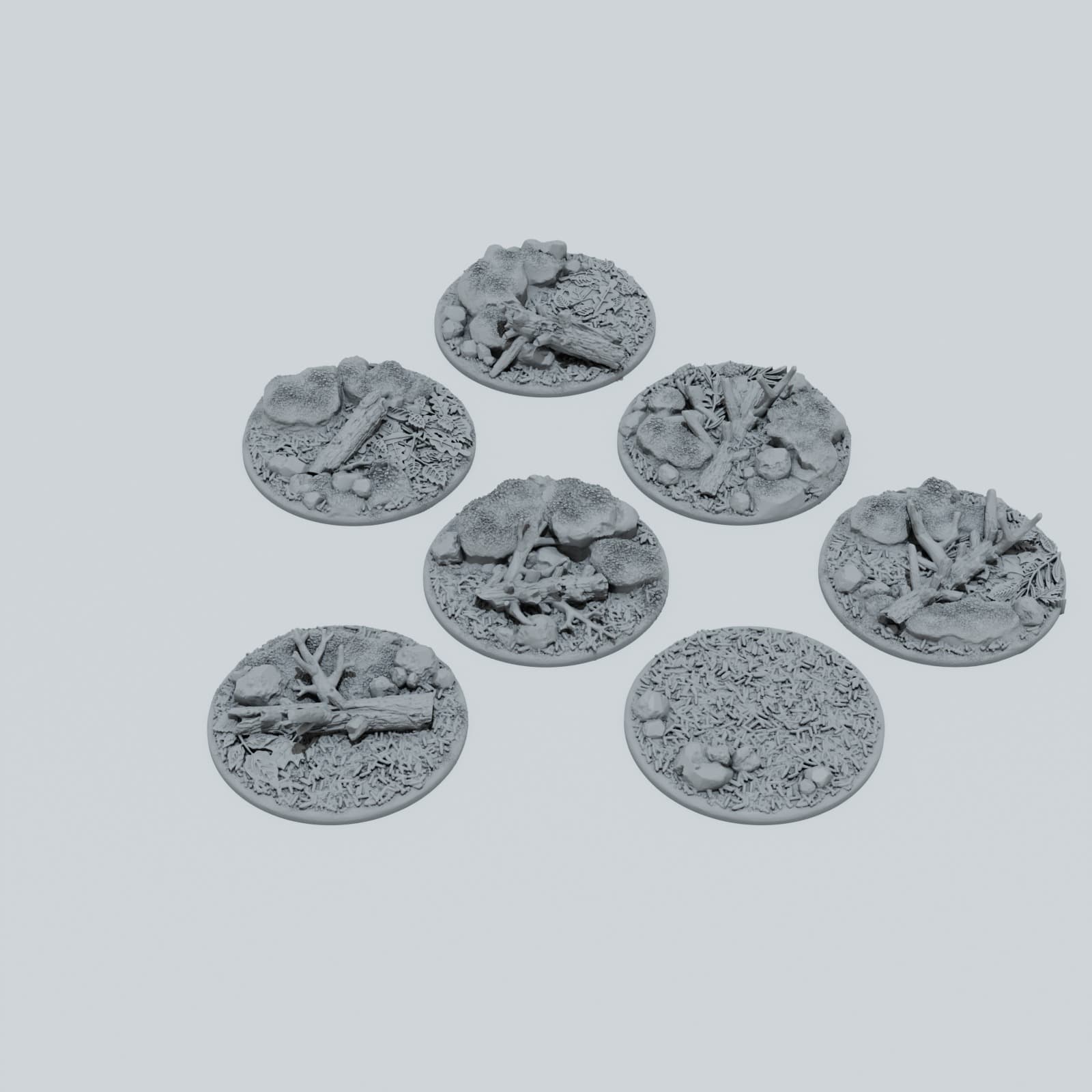 Deep Forest Toppers - Unpainted Resin thumbnail