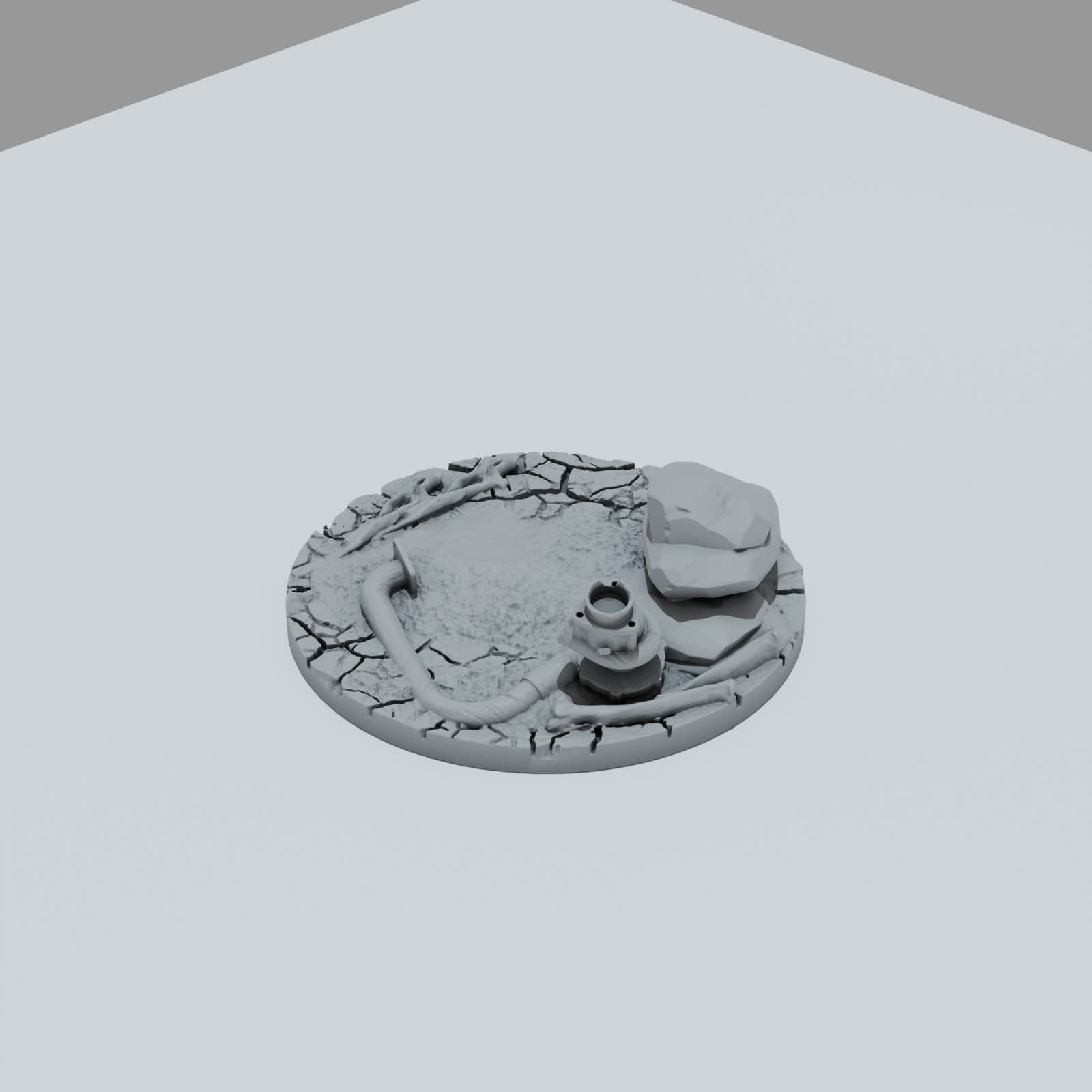 Desert Scrap Metal Toppers - Unpainted Resin thumbnail