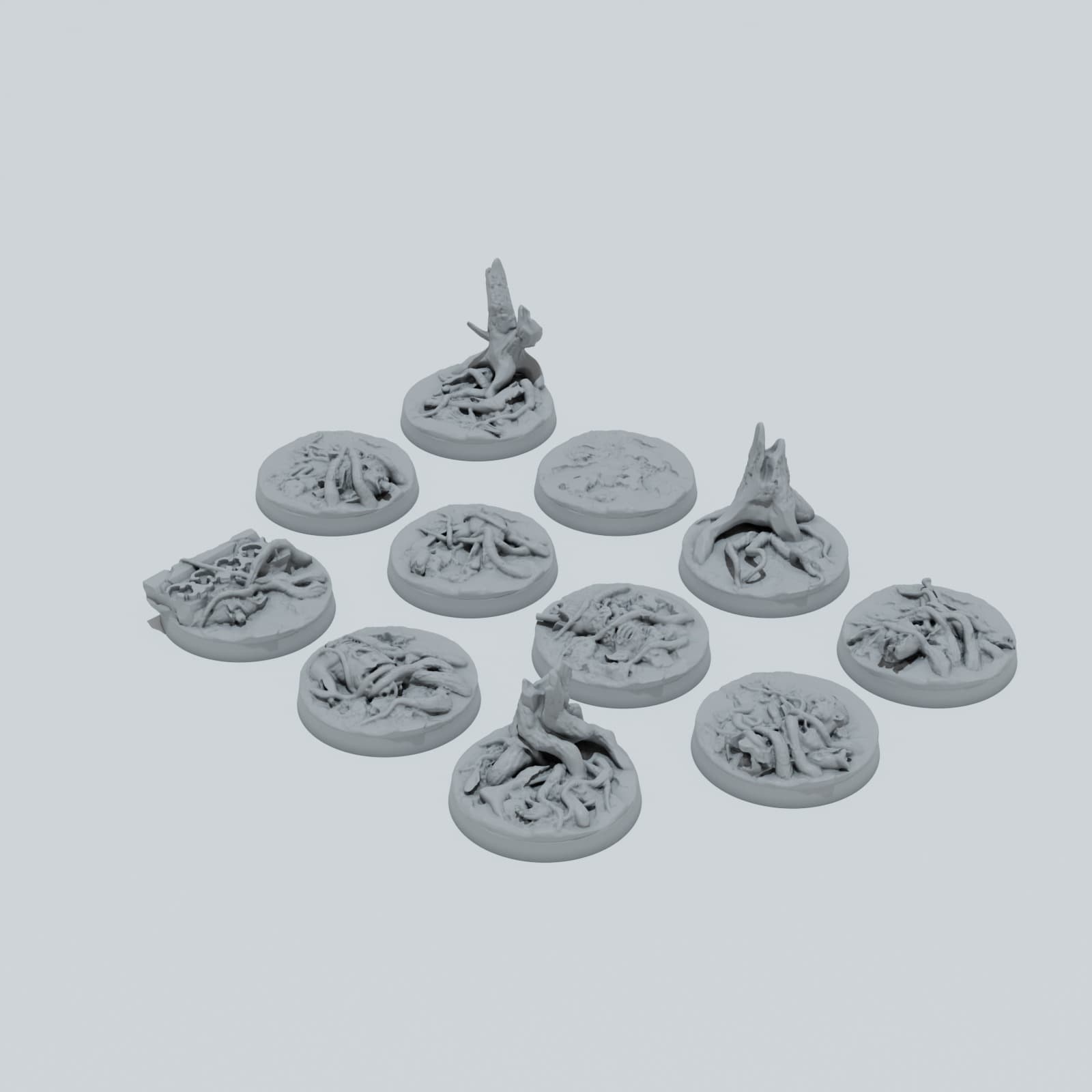 Forest of the Dead Texture Bases - Unpainted Resin thumbnail