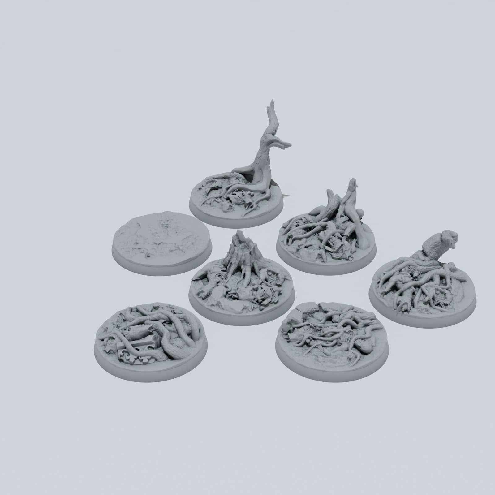 Forest of the Dead Texture Bases - Unpainted Resin thumbnail