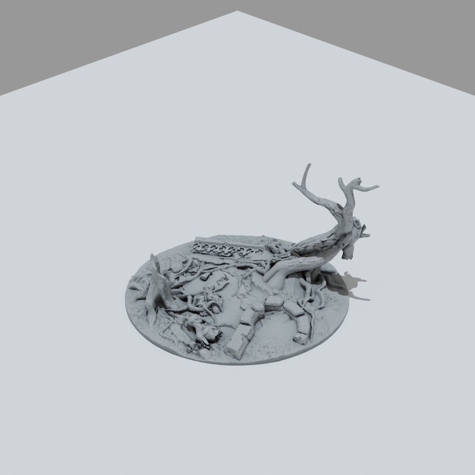 Forest of the Dead Toppers - Unpainted Resin thumbnail