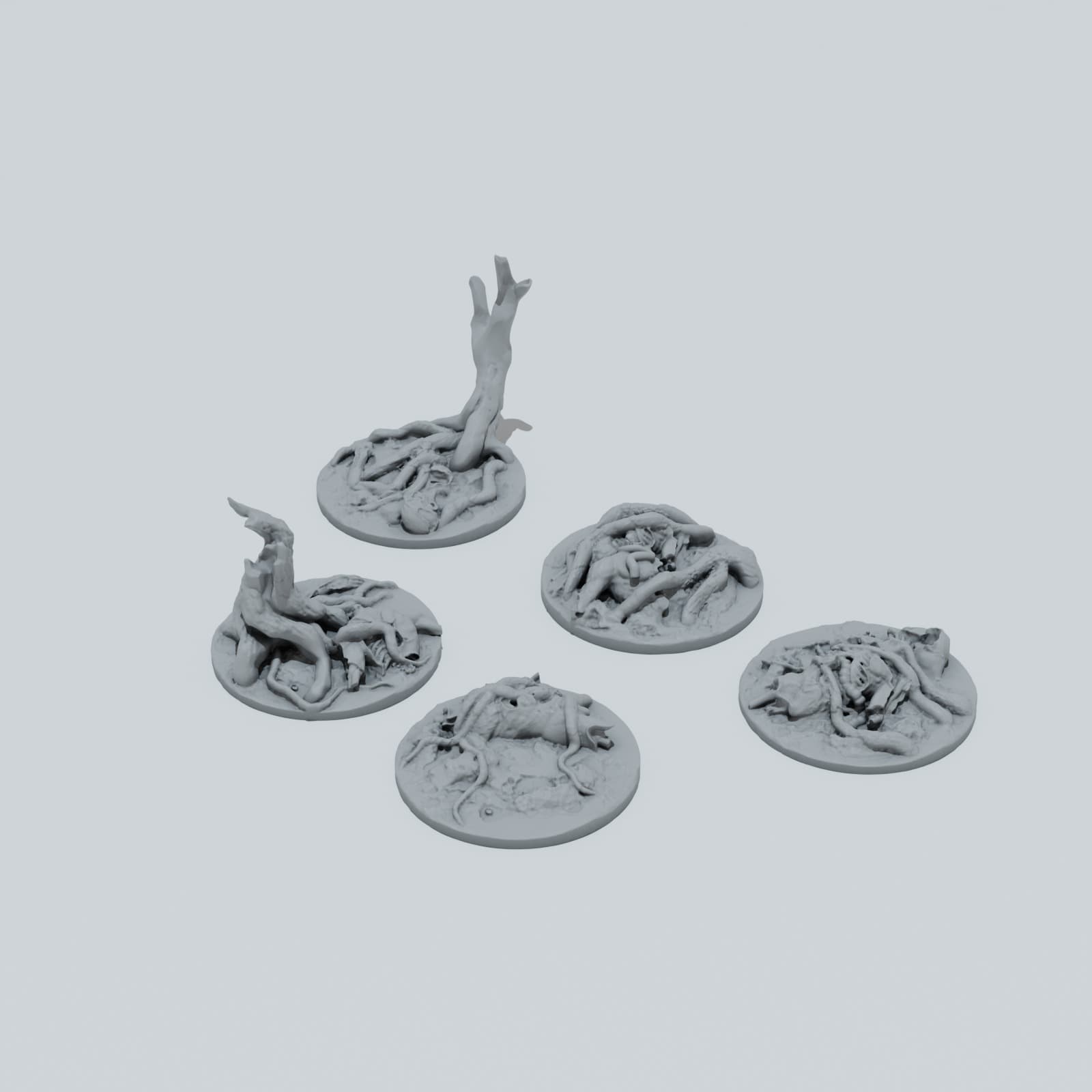 Forest of the Dead Toppers - Unpainted Resin thumbnail