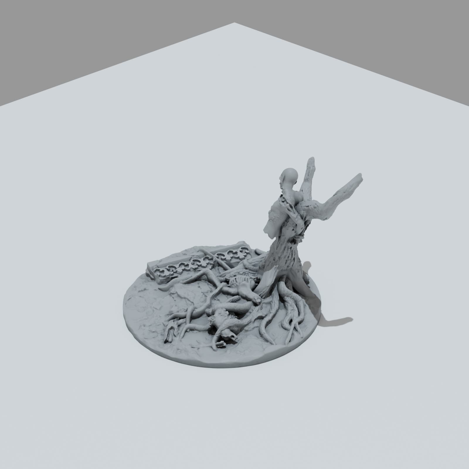 Forest of the Dead Toppers - Unpainted Resin thumbnail