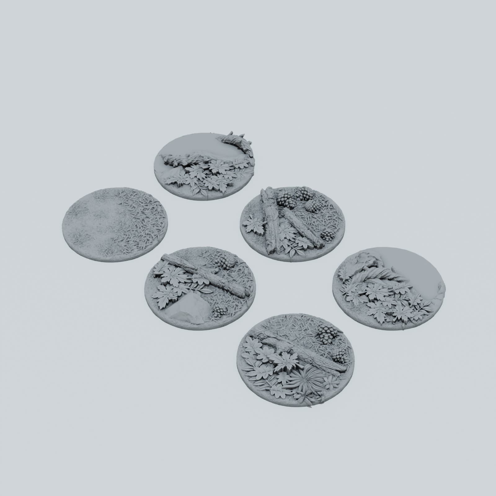 Forest Toppers - Unpainted Resin thumbnail