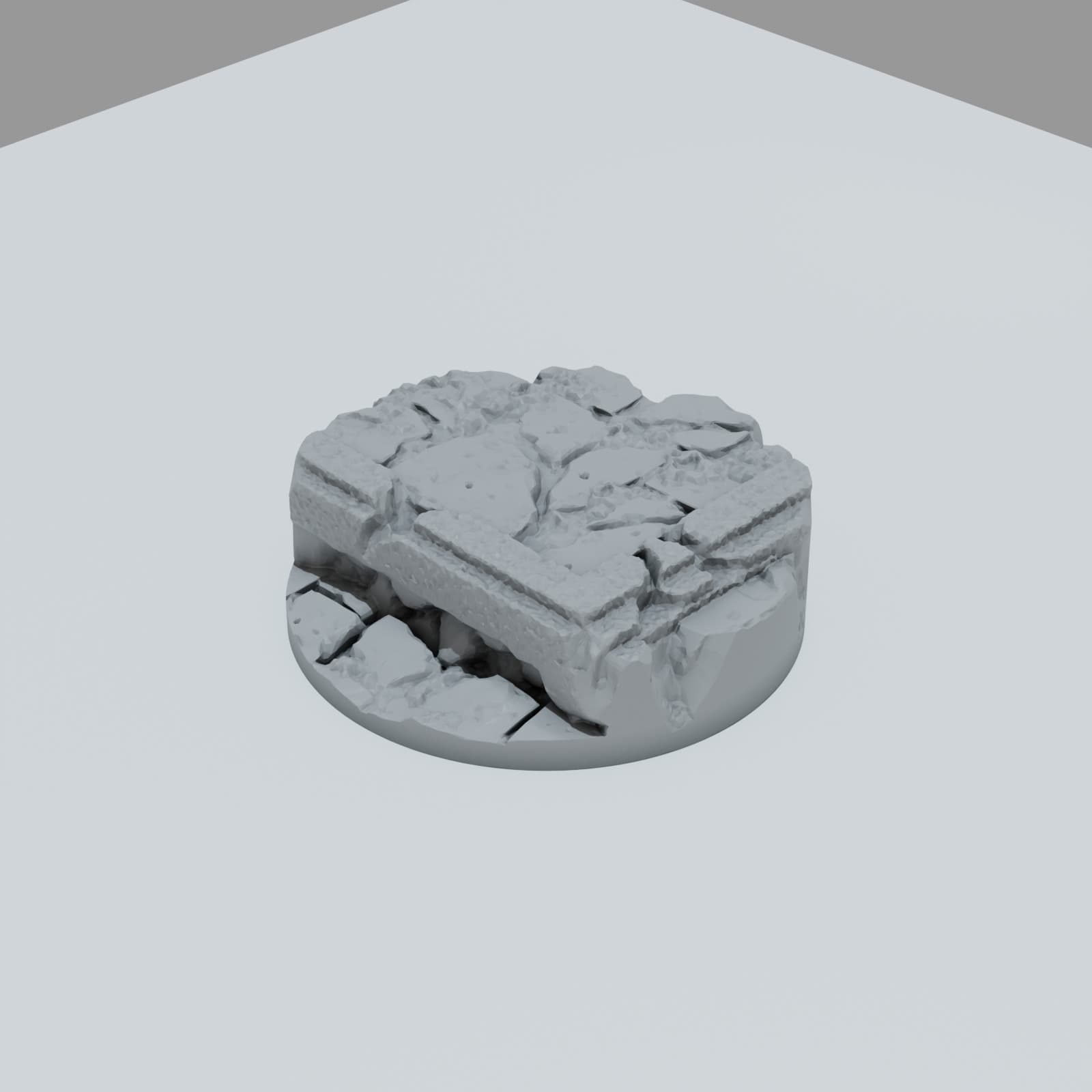 Medieval Streets of Chaos Hero Bases - Unpainted Resin thumbnail