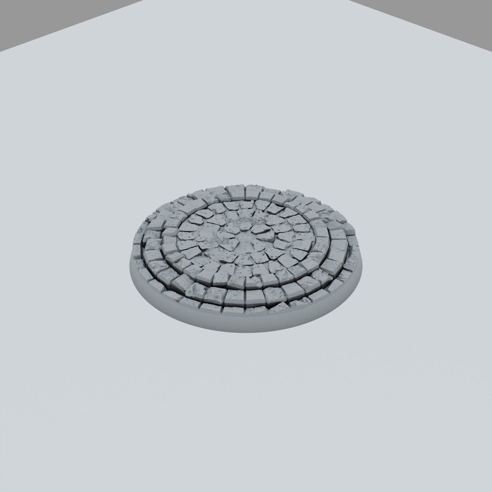 Medieval Streets of Chaos Texture Bases - Unpainted Resin thumbnail