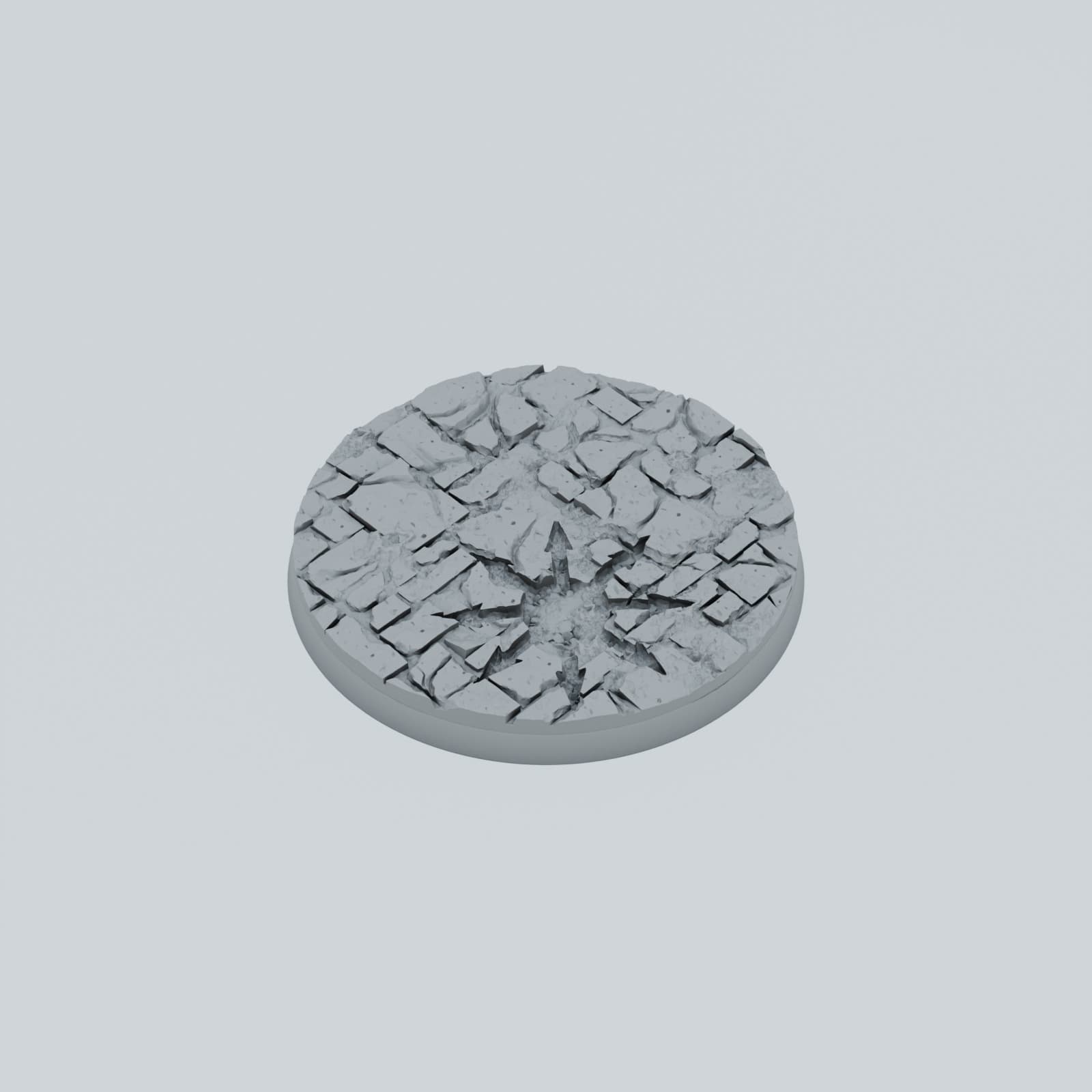 Medieval Streets of Chaos Texture Bases - Unpainted Resin thumbnail