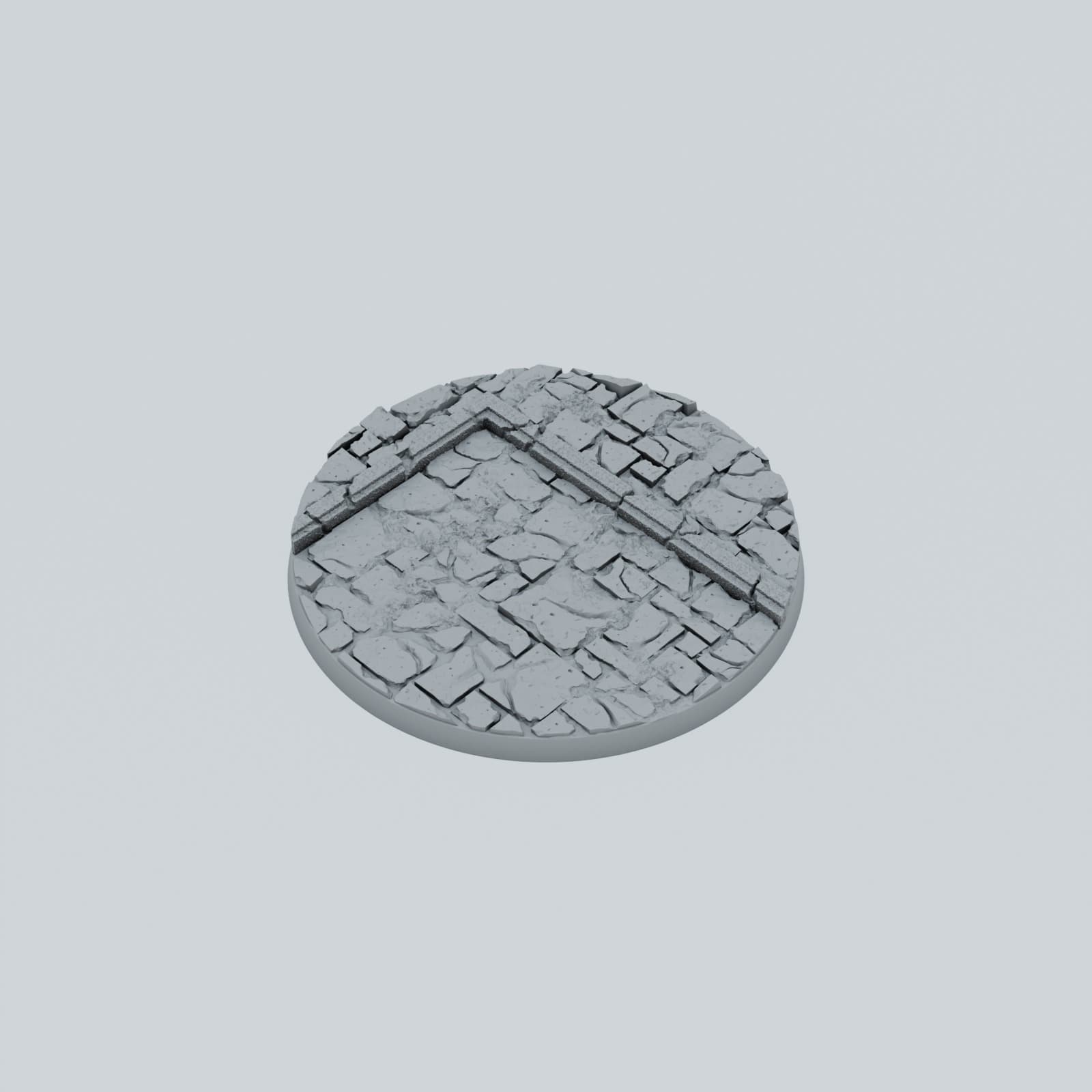 Medieval Streets of Chaos Texture Bases - Unpainted Resin thumbnail
