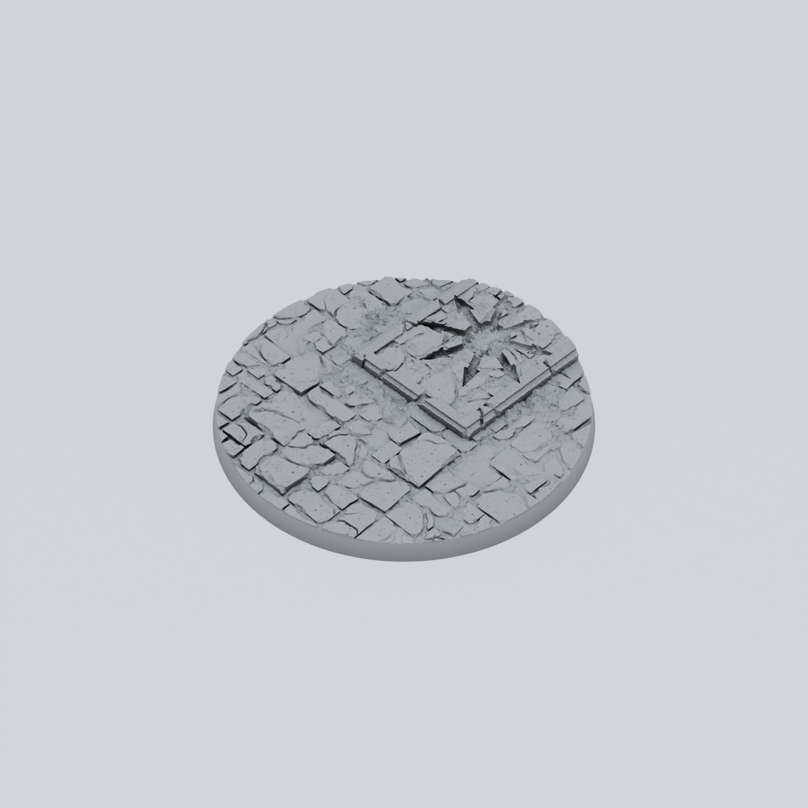 Medieval Streets of Chaos Texture Bases - Unpainted Resin thumbnail