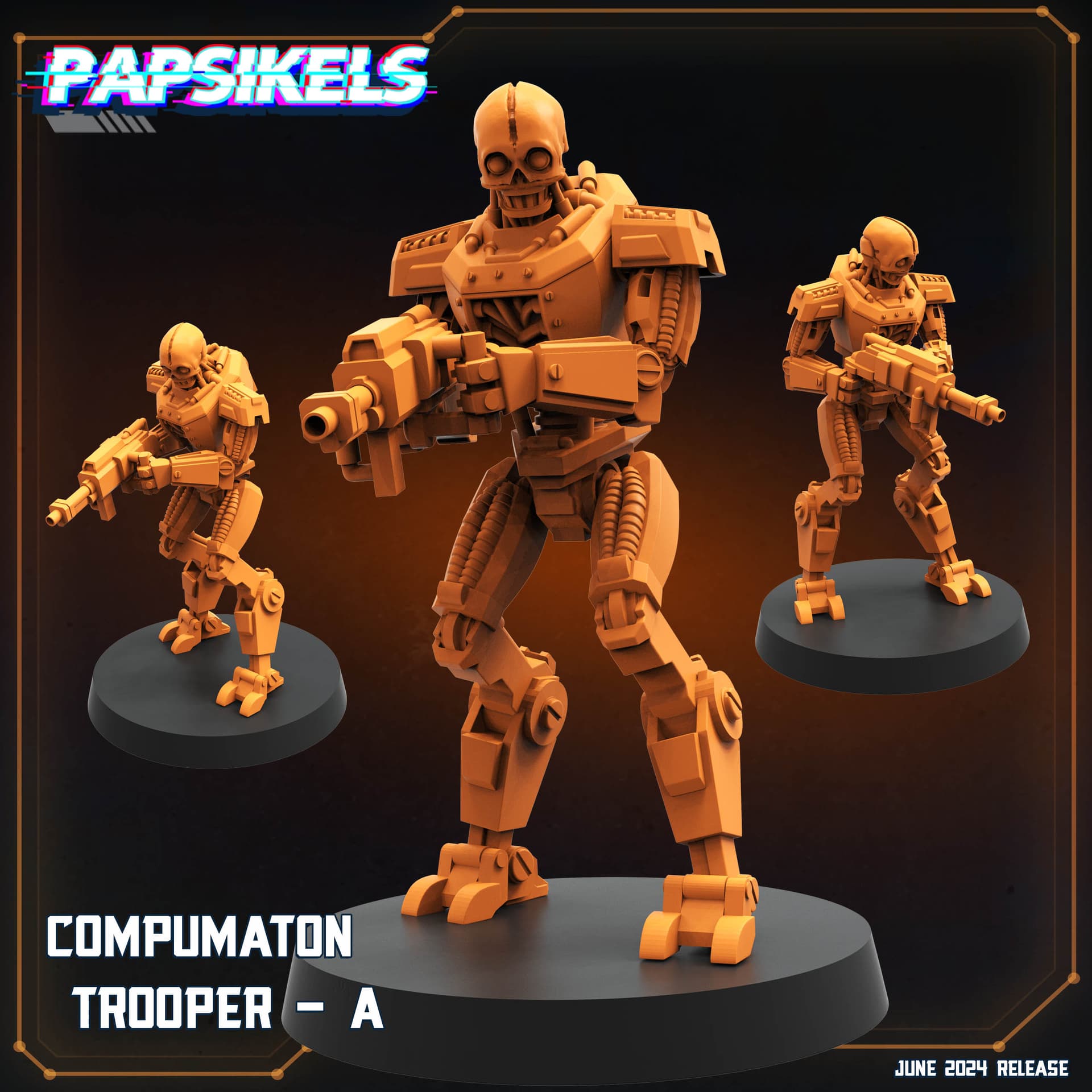 Compumaton Trooper - Unpainted Resin thumbnail