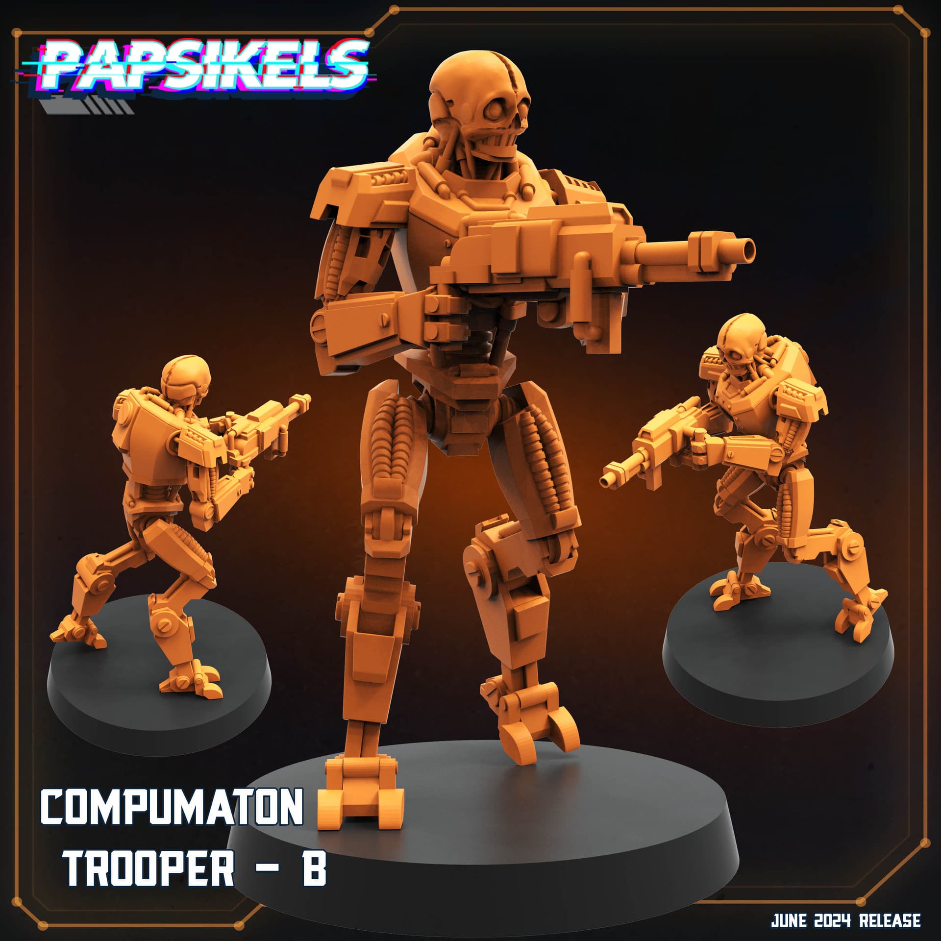 Compumaton Trooper - Unpainted Resin thumbnail