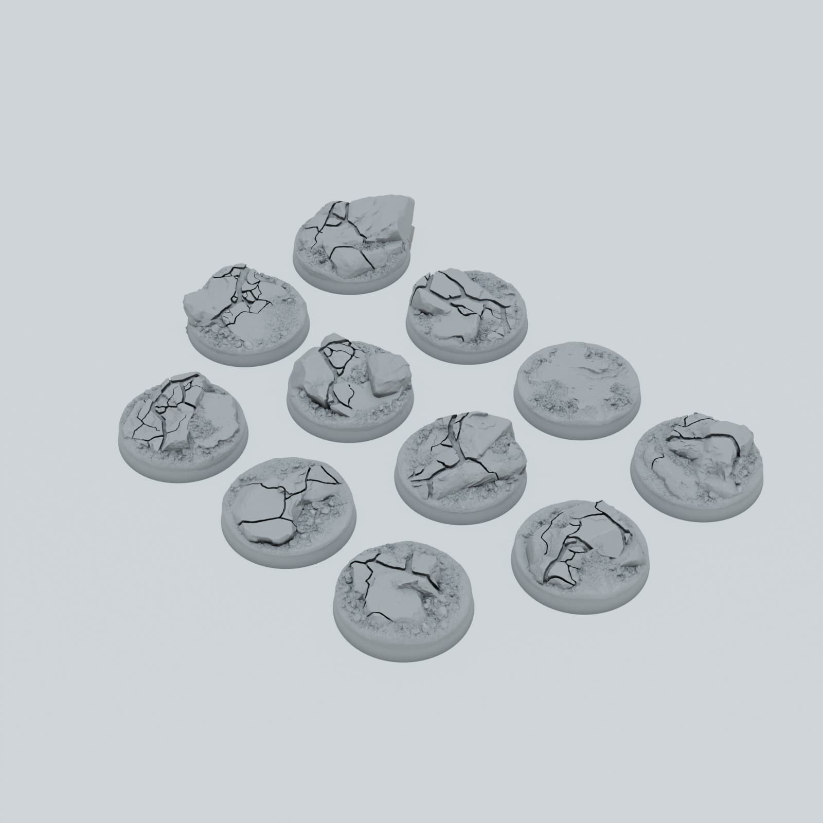 Rocks Texture Bases - Unpainted Resin thumbnail