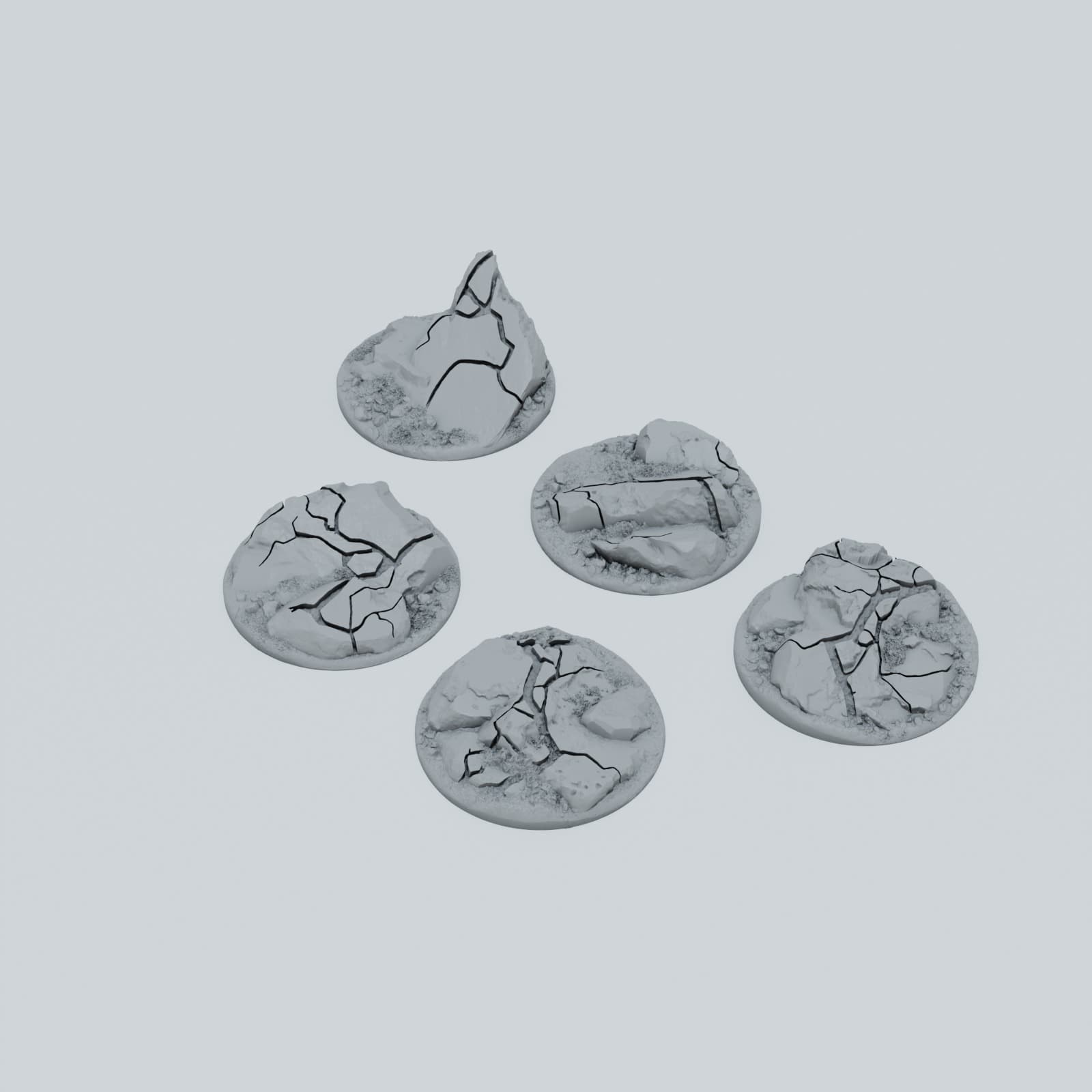 Rocks Toppers - Unpainted Resin thumbnail