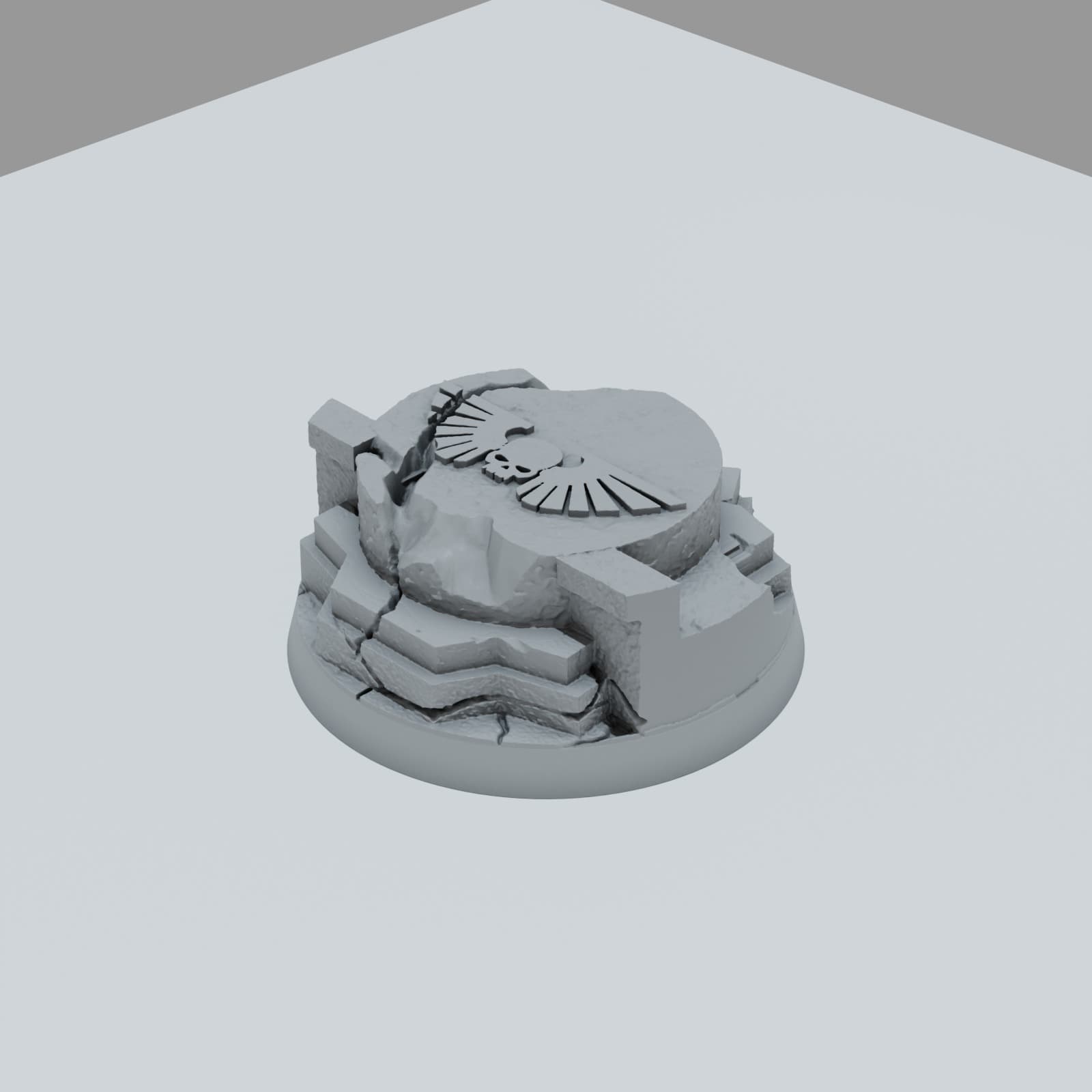 Ruined Empire City Hero Bases - Unpainted Resin thumbnail