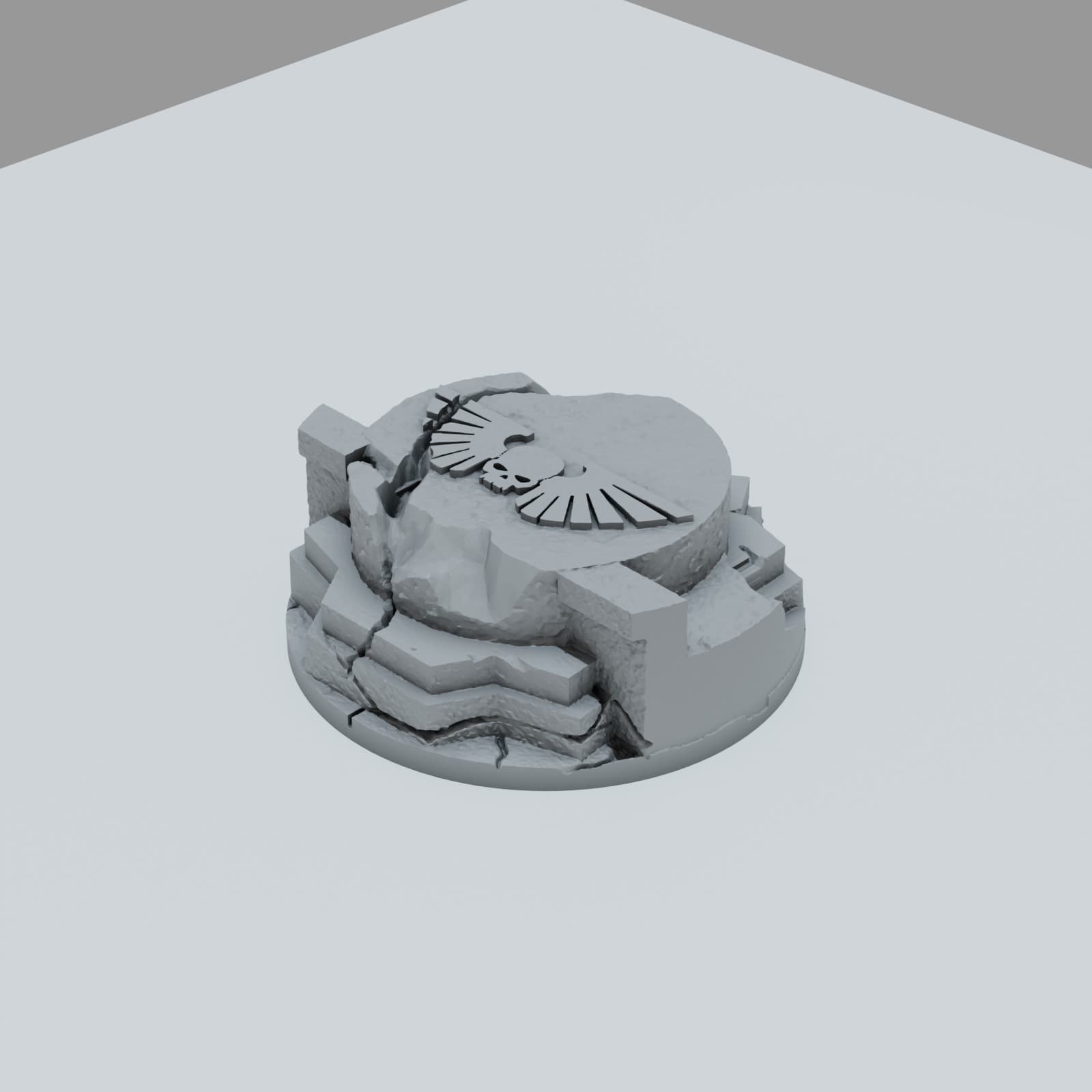 Ruined Empire City Hero Bases - Unpainted Resin thumbnail