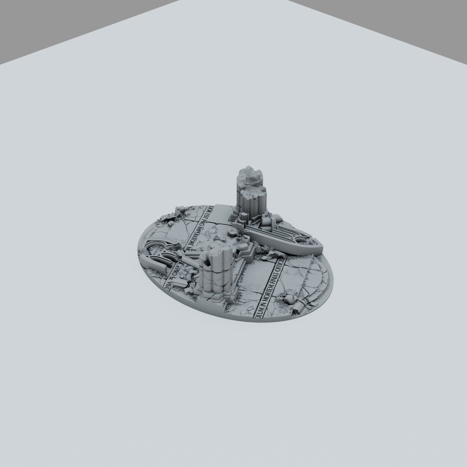 Ruined Empire City Toppers - Unpainted Resin thumbnail
