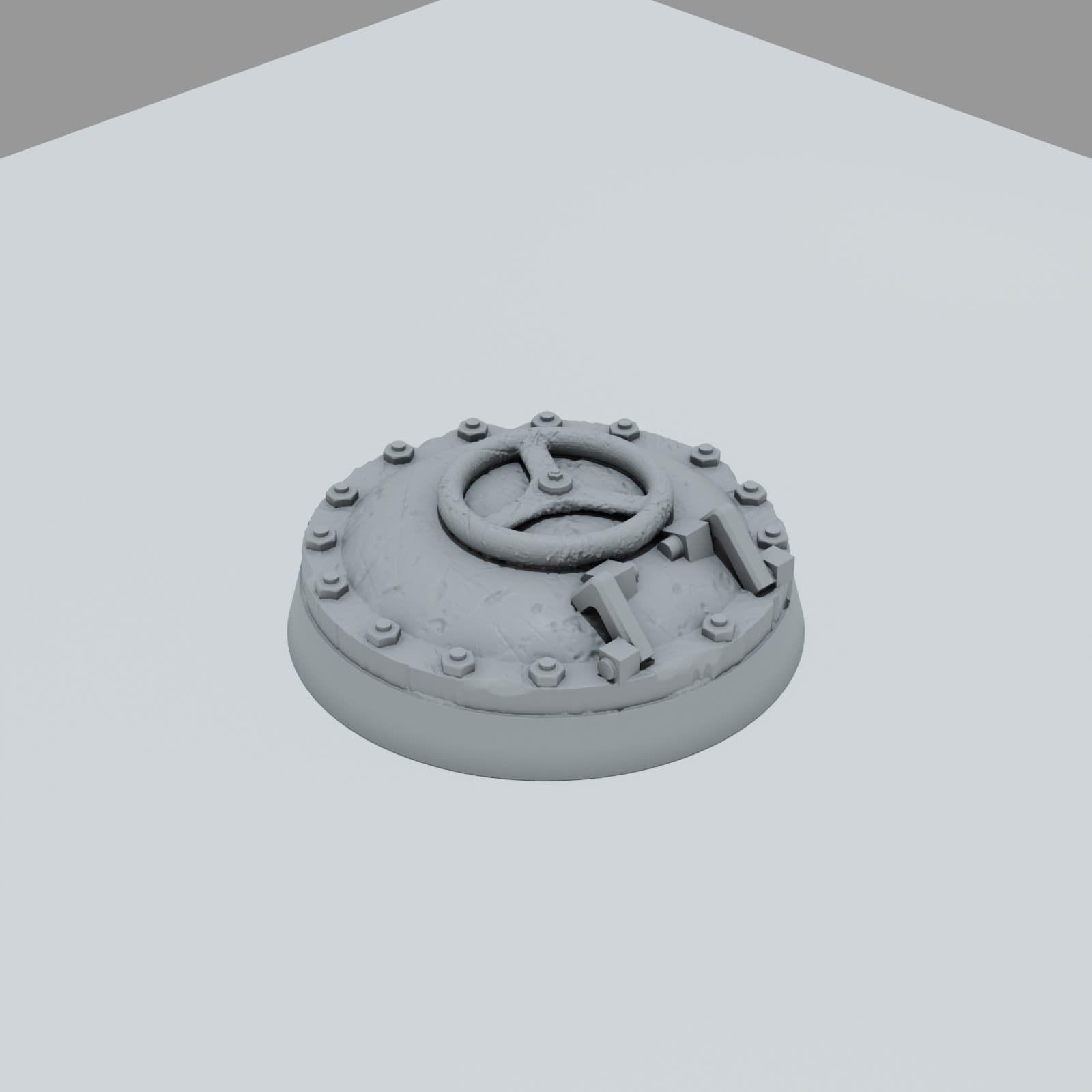 Scrap Metal Hero Bases - Unpainted Resin thumbnail