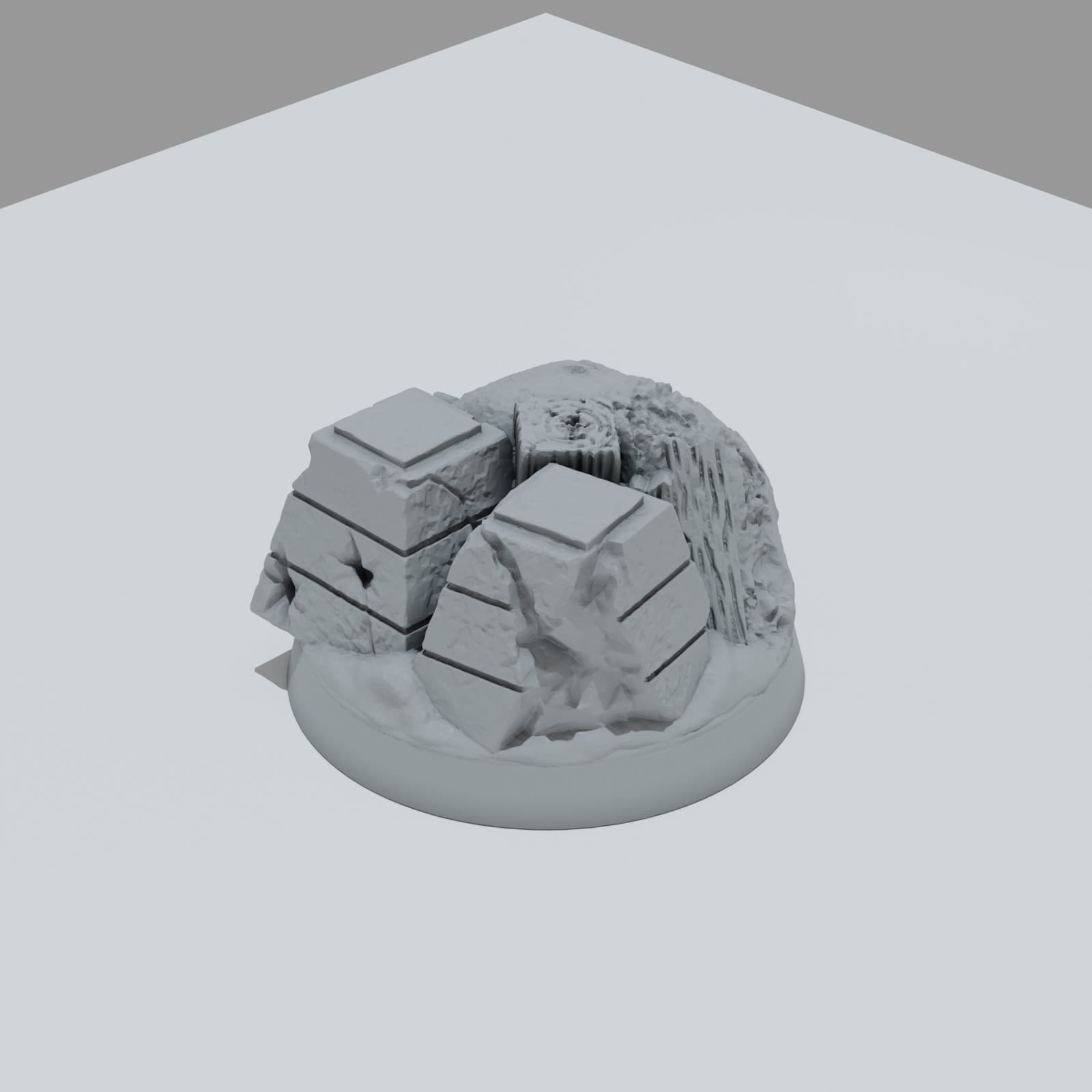 Trench Warfare Hero Bases - Unpainted Resin thumbnail