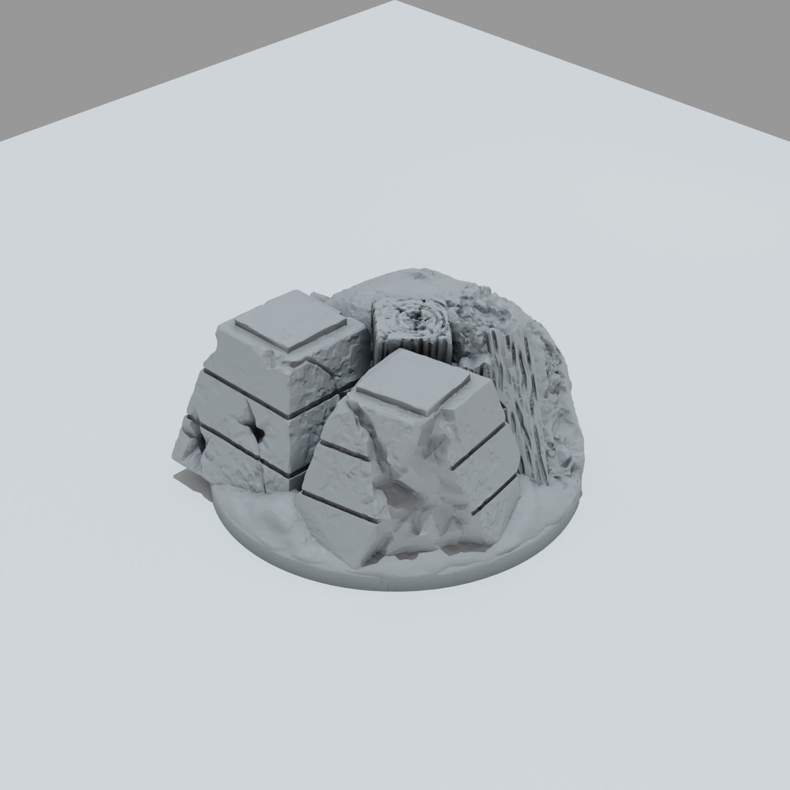 Trench Warfare Hero Bases - Unpainted Resin thumbnail