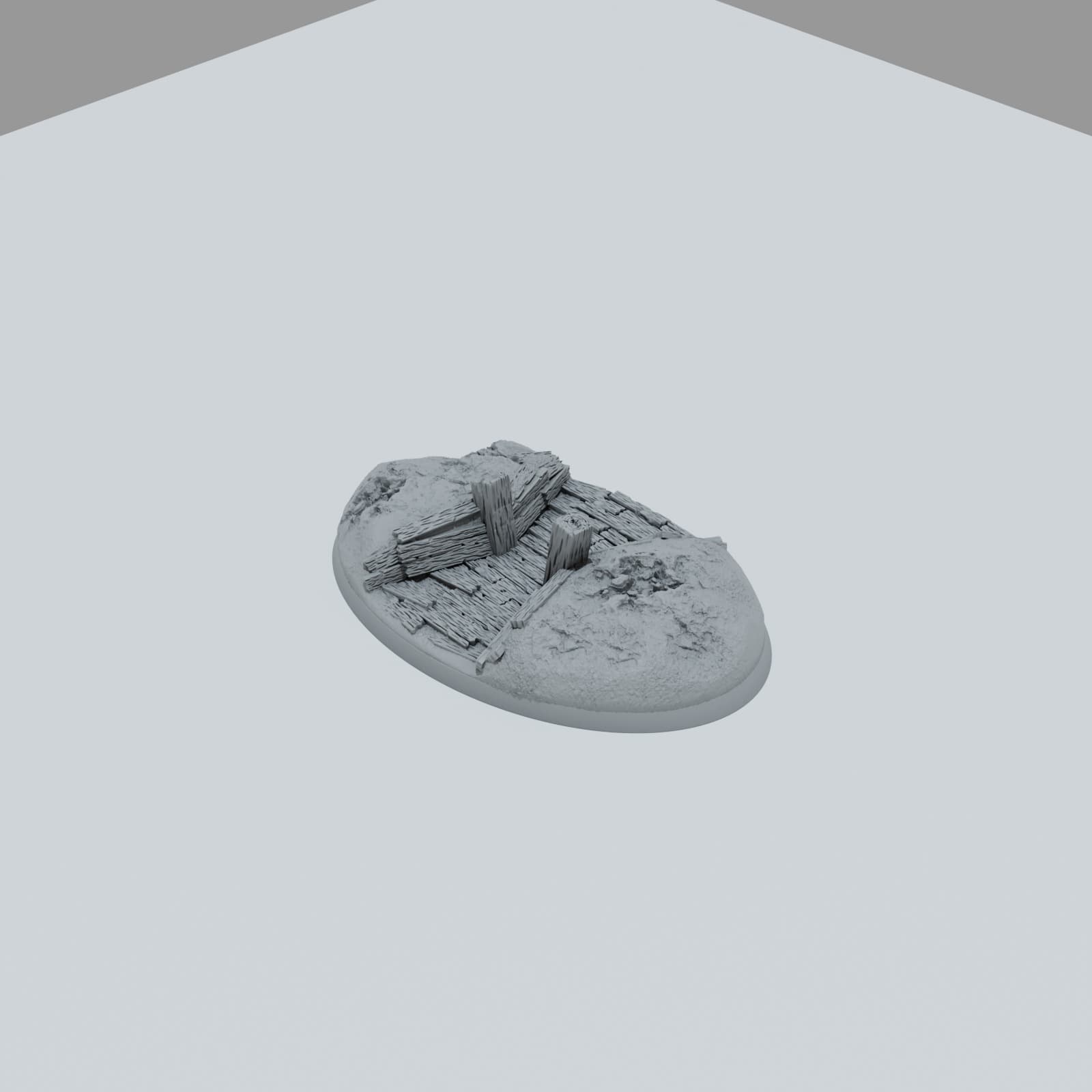 Trench Warfare Texture Bases - Unpainted Resin thumbnail