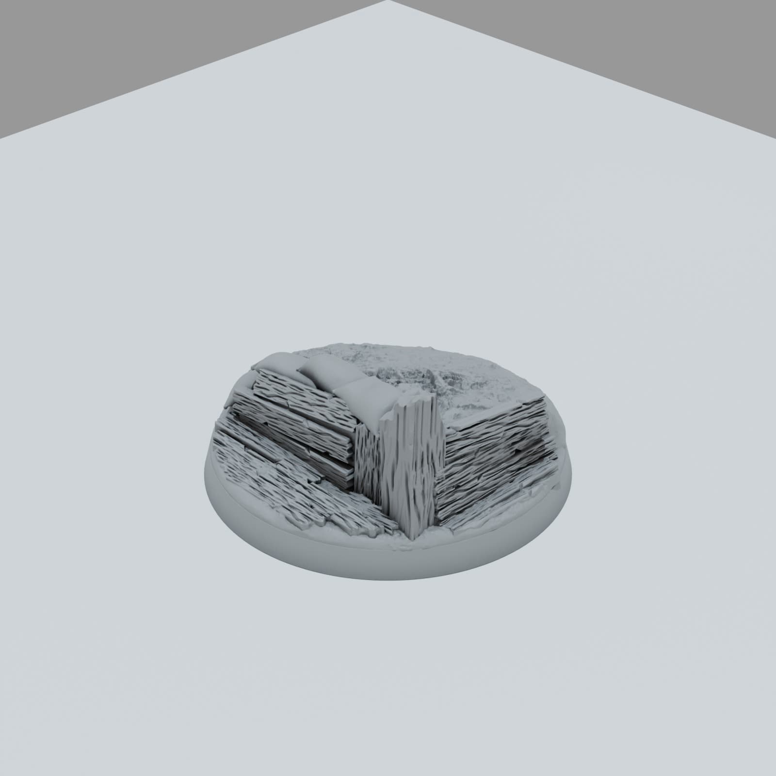 Trench Warfare Texture Bases - Unpainted Resin thumbnail